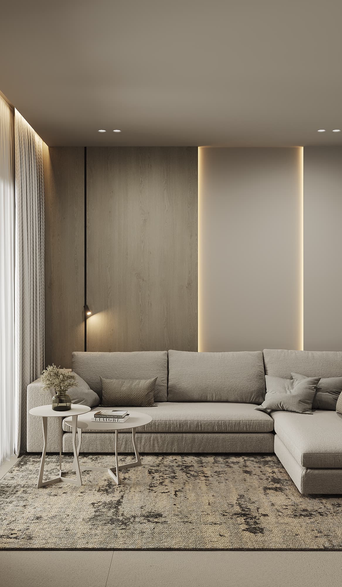 12 AZULIS Clubhouse Luxury Livingroom fully furnished by RENTAL12