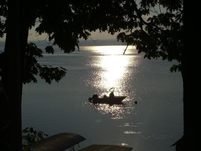 Arrowhead - boat in water