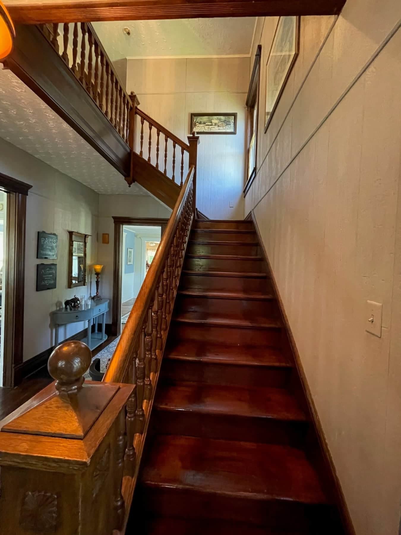 Main Street - Looking up main stairway