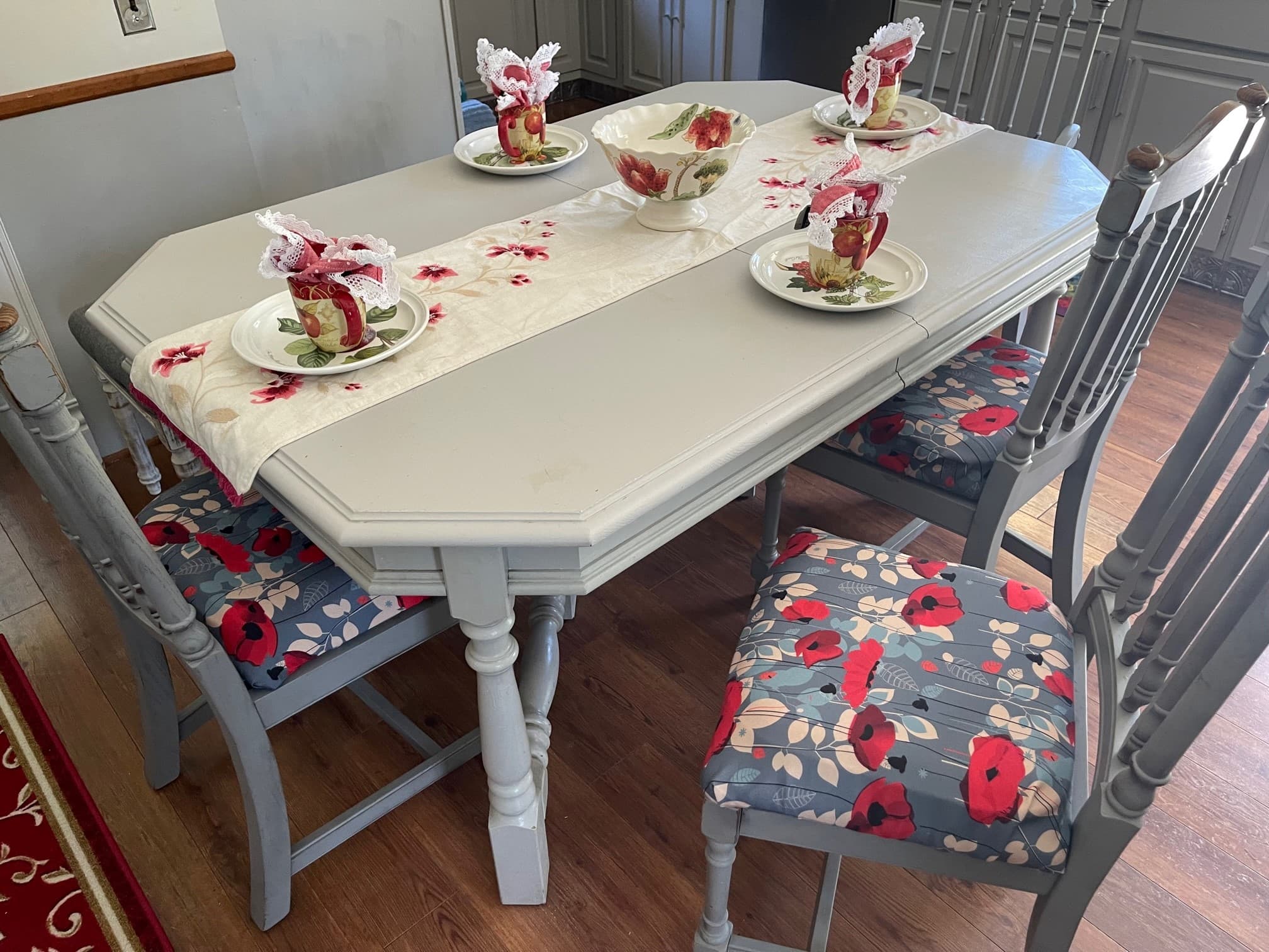 Main Street - restored table and chairs