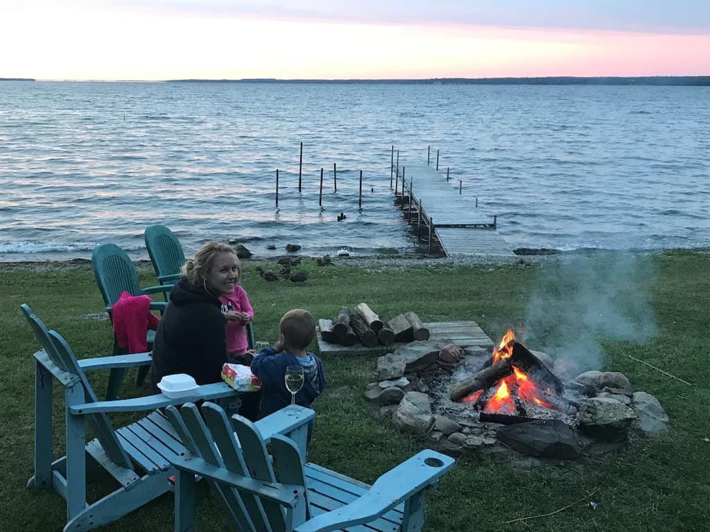 37 - Kat and kids fire pit sunset_23_11zon