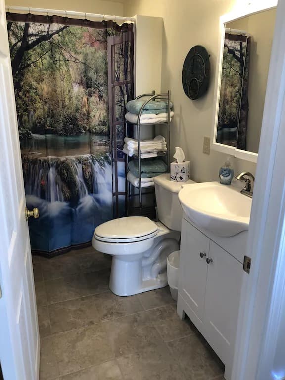 Full Bath with walk-in shower