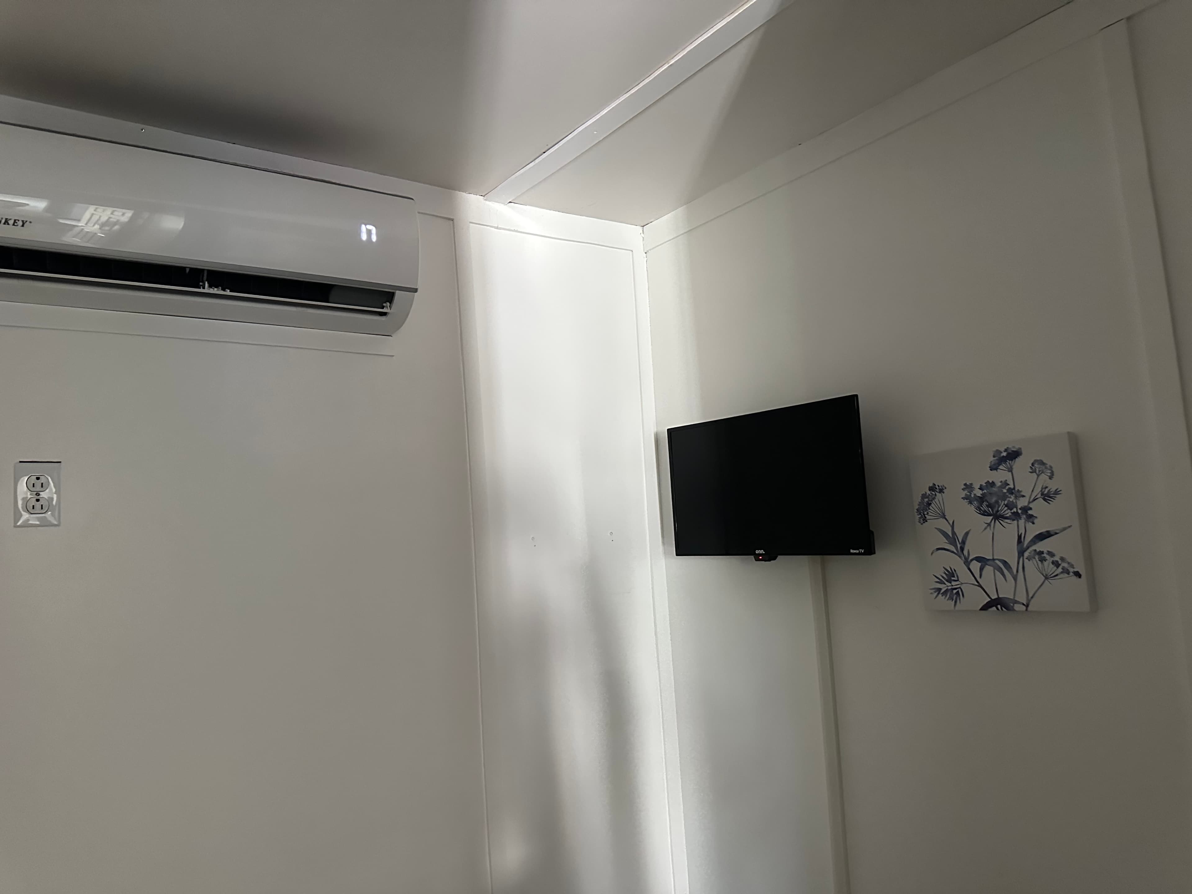 Provided Roku TV for both bedroom