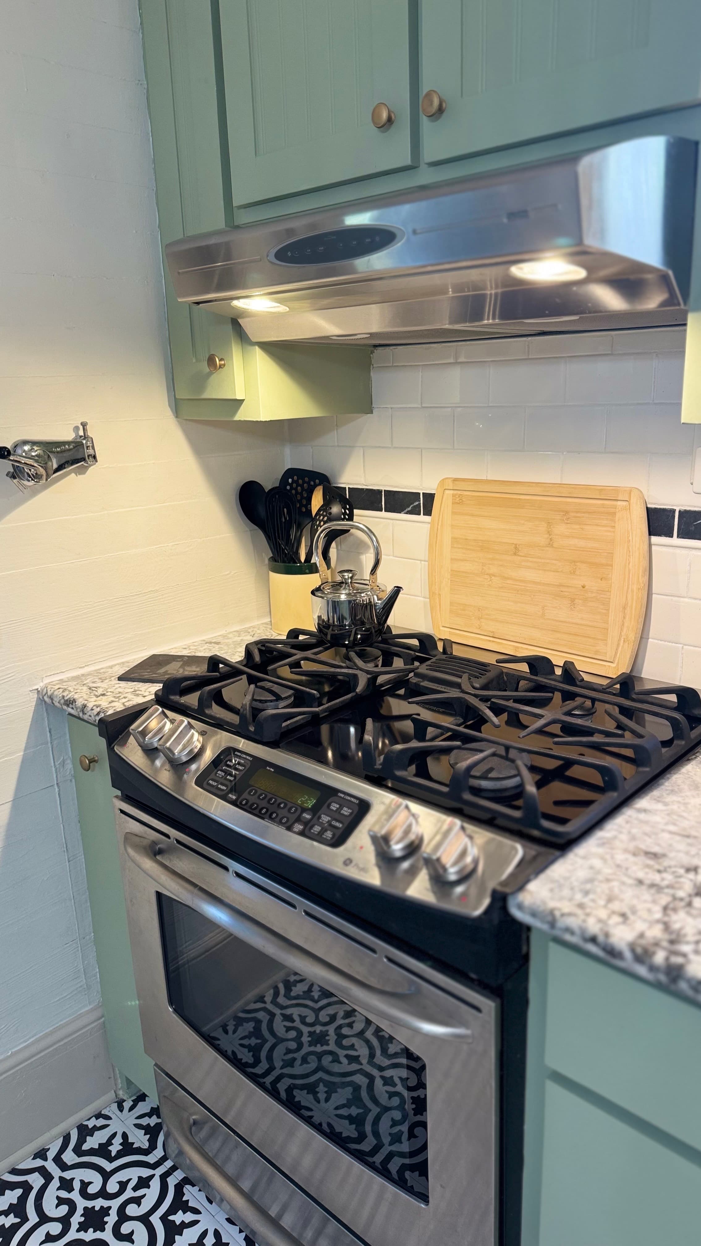 GE Profile gas range for cooking wonderful meals