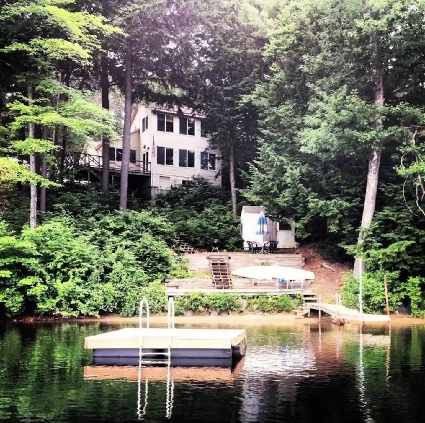House View from the Lake