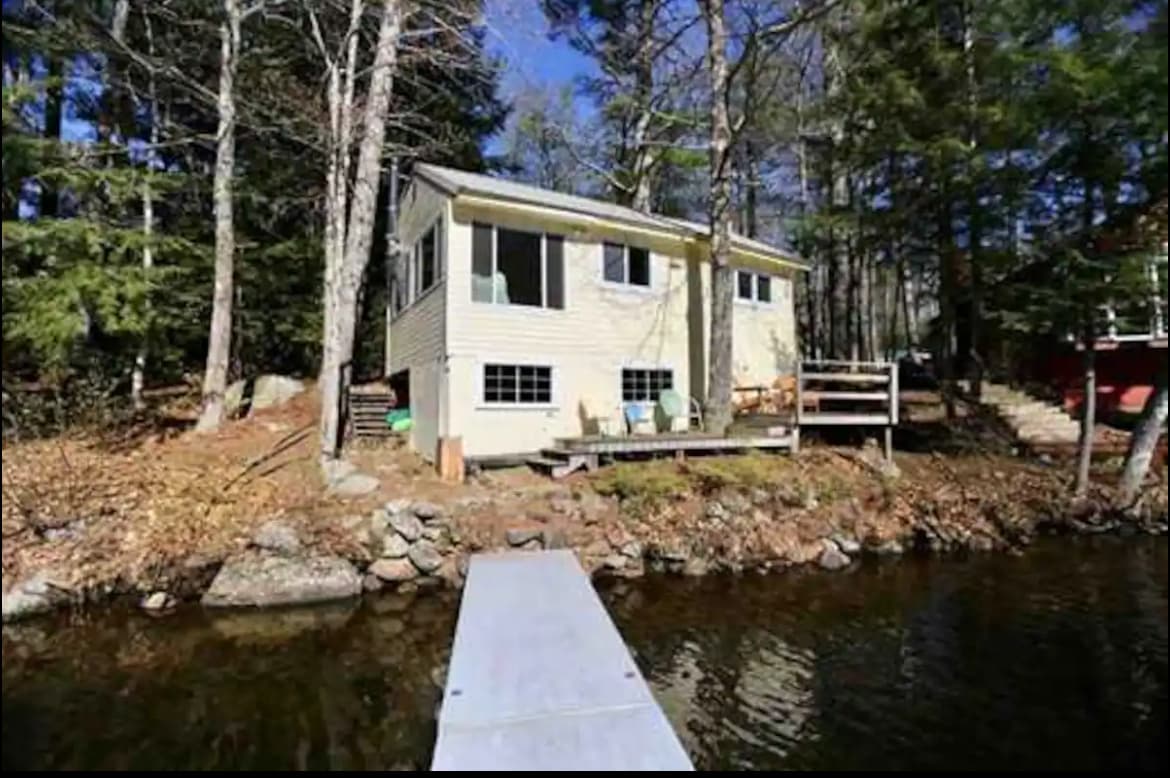 Cottage from Dock,