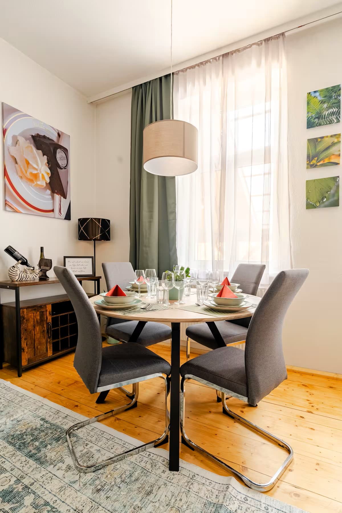 Dining table living room