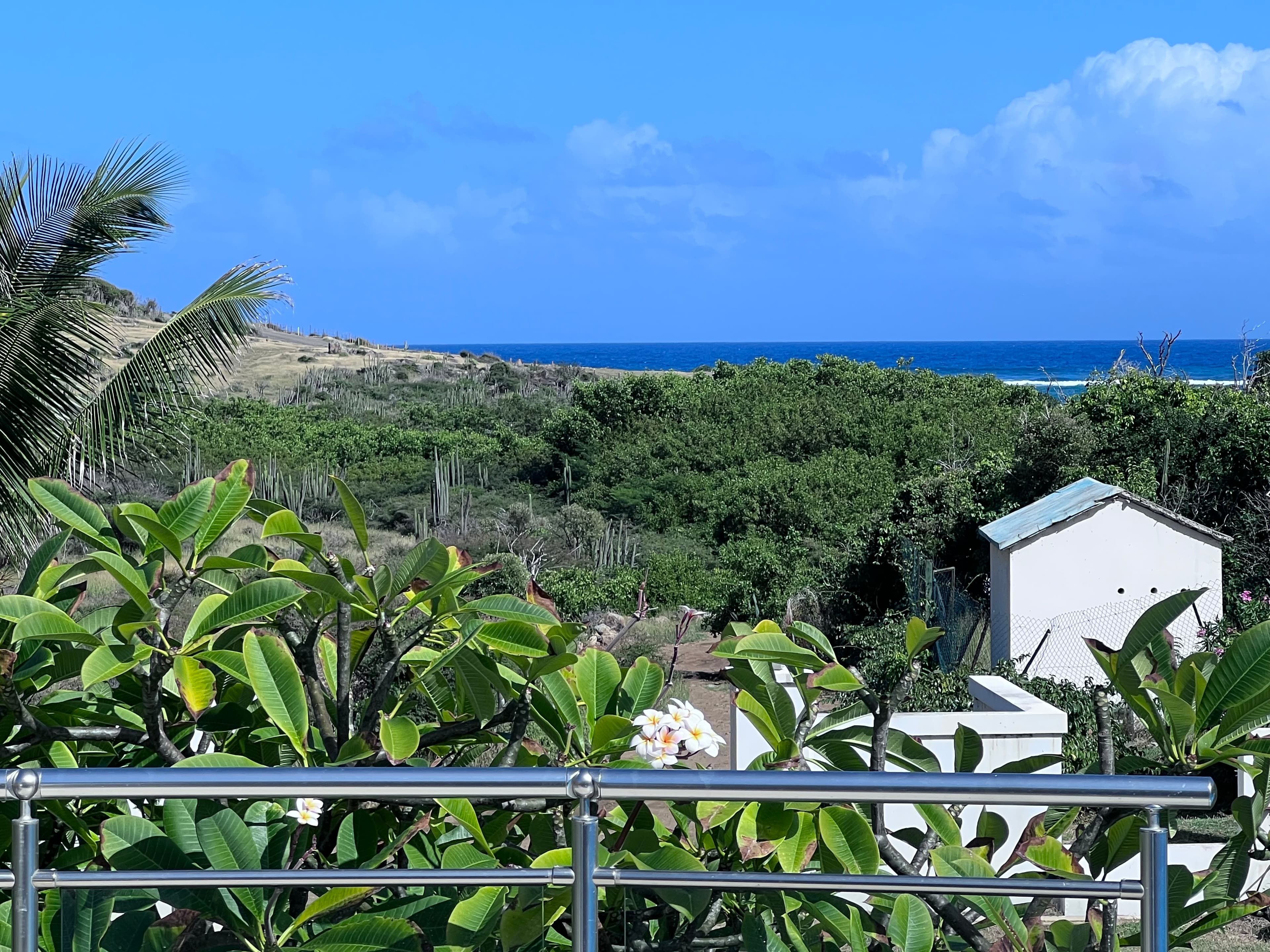 Terrasse vue mer - VILLA CHILL & RELAX - Conciergerie SHIVAKEYS - SAINT MARTIN