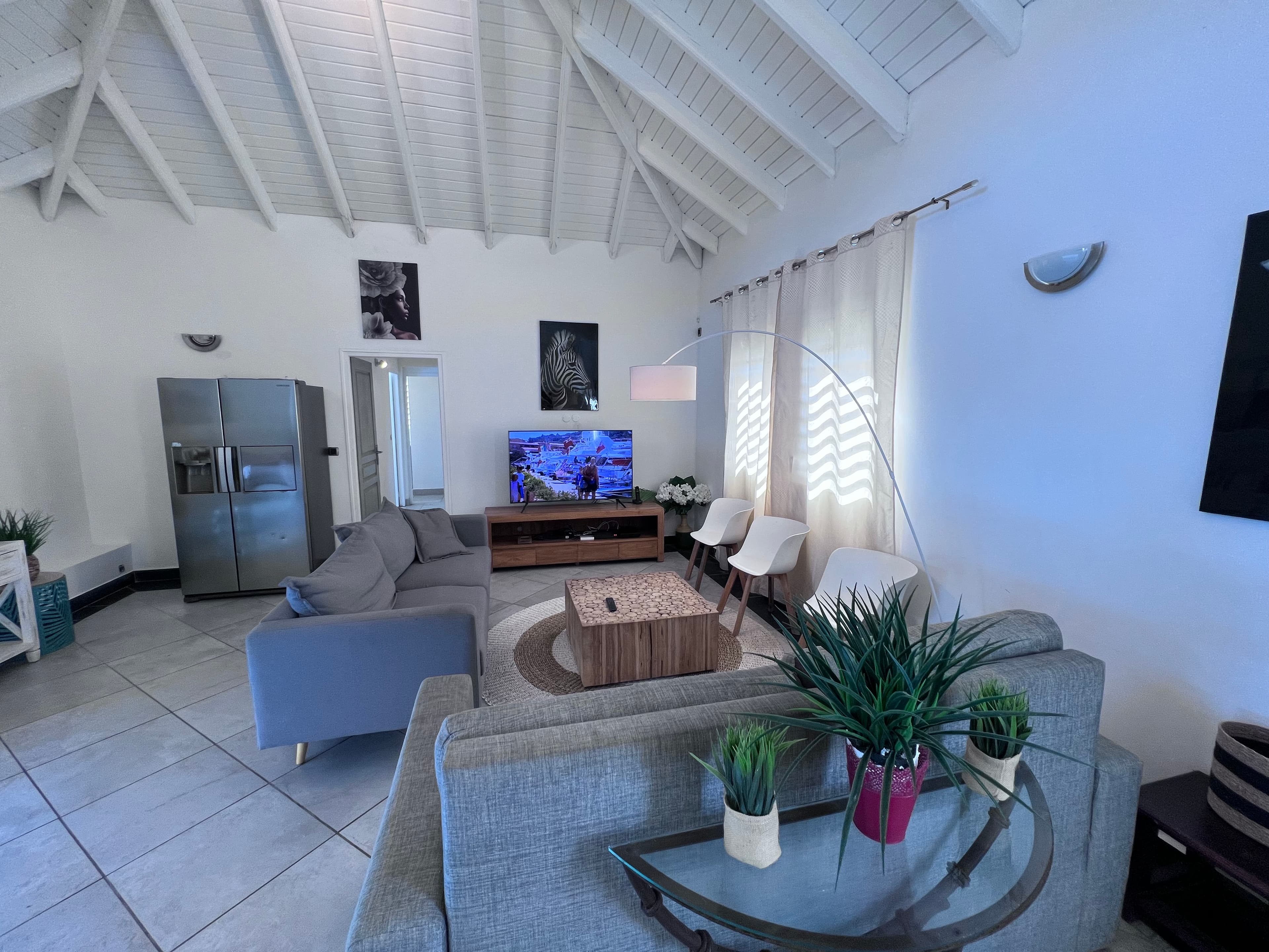 Salon - VILLA CHILL & RELAX - Conciergerie SHIVAKEYS - SAINT MARTIN