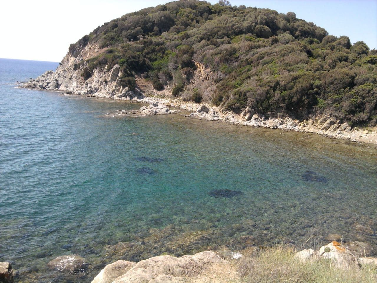 A secret bay in Baratti You can easily walk from here 