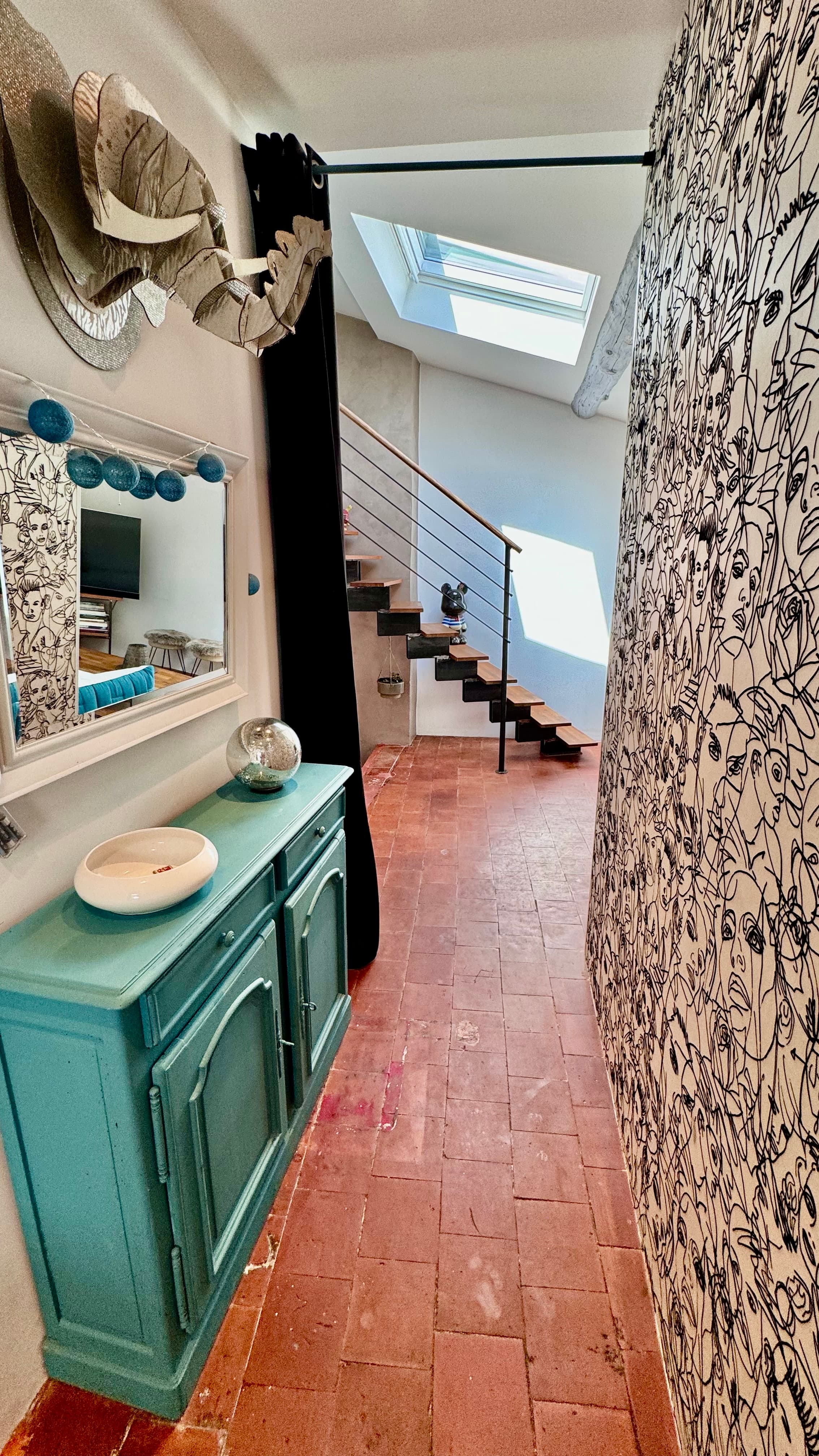 Entrée vue 1 - Duplex Artist Cocon - Aix-en-Provence - Conciergerie SHIVAKEYS