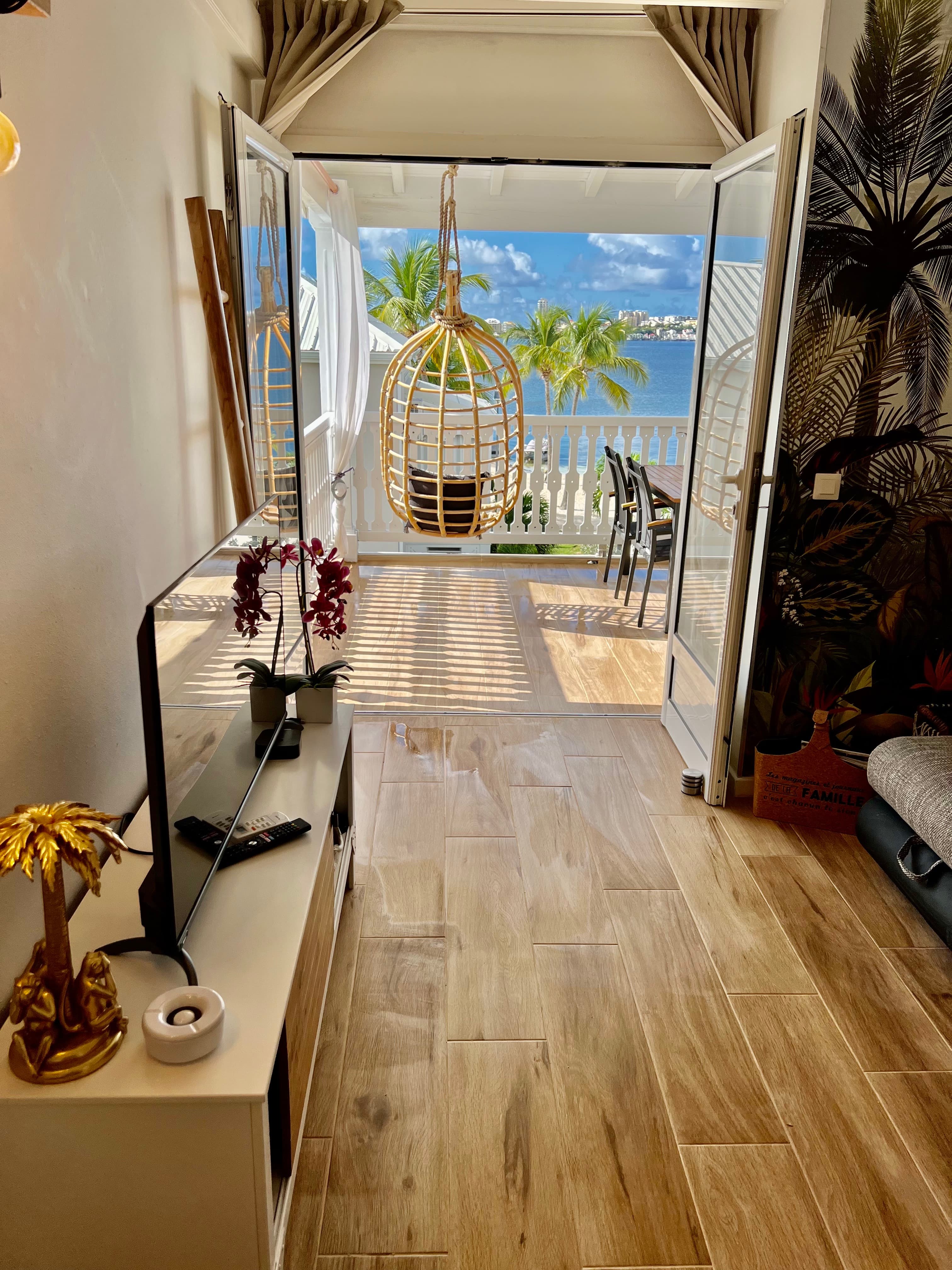Incroyable vue mer-Duplex LA JUNGLE BLEUE - Résidence Anse MARGOT - SAINT MARTIN