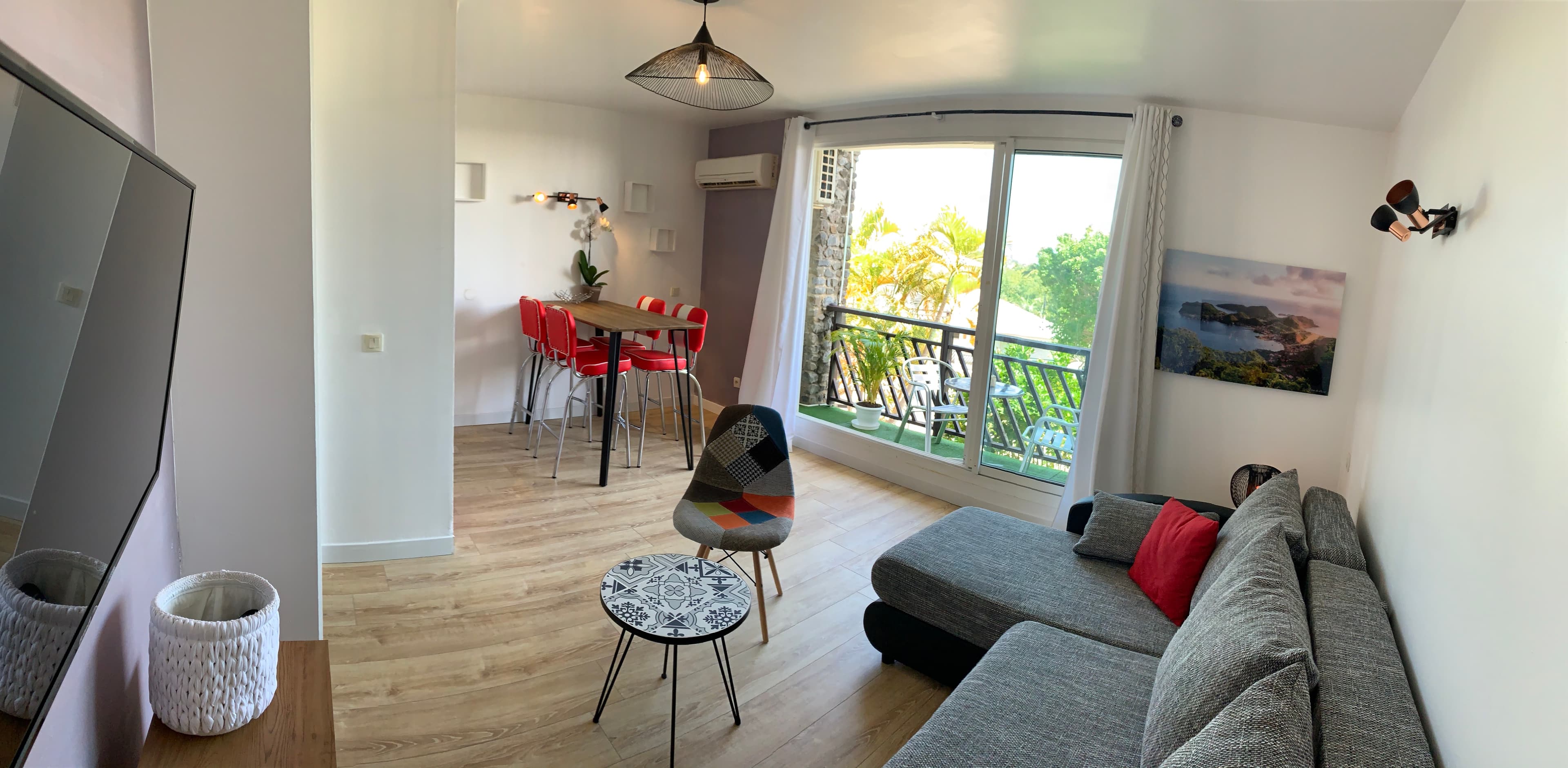 Pano salon depuis TV