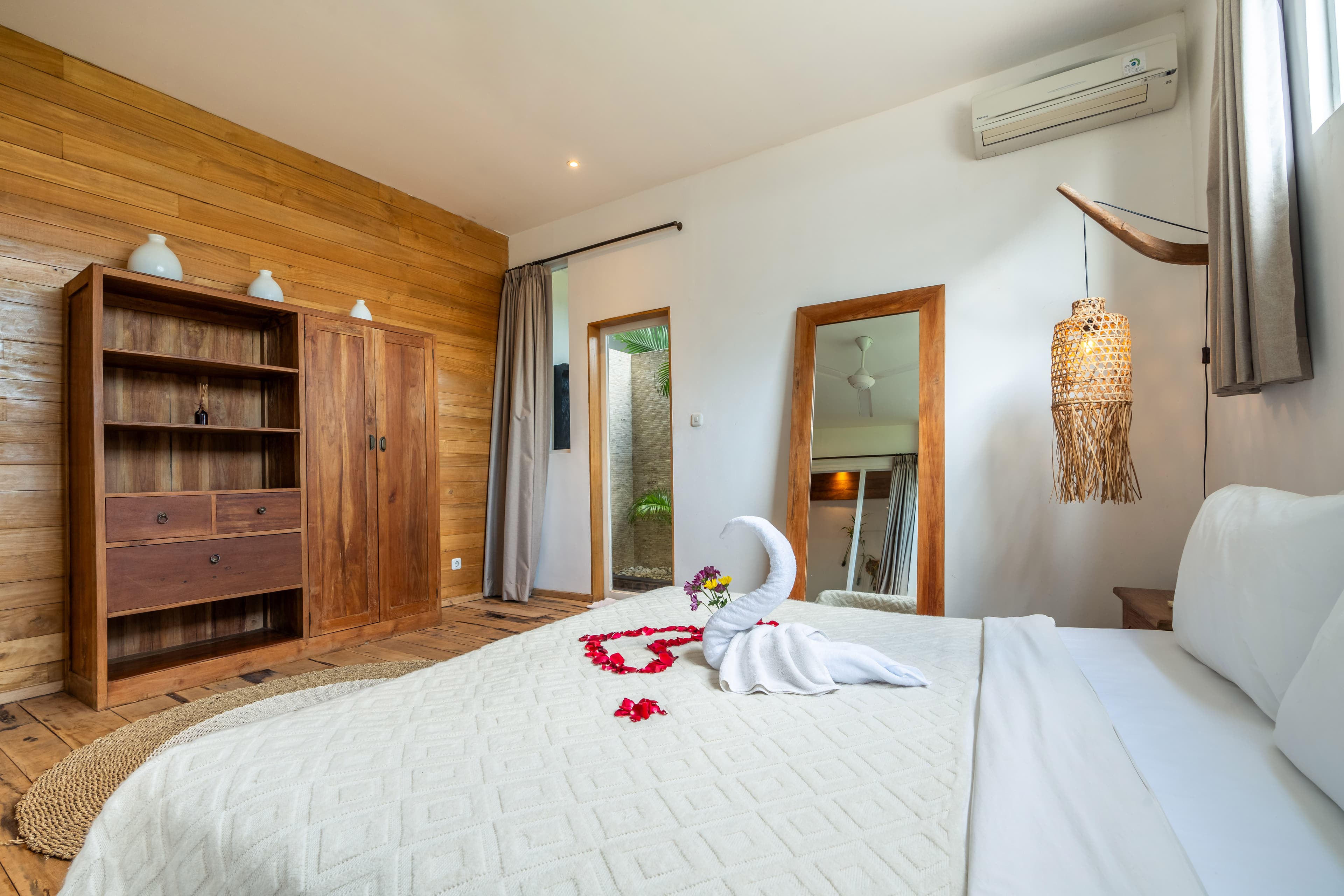 Chambre 1 vue 3 - Villa SHAKTI Canggu - BALI