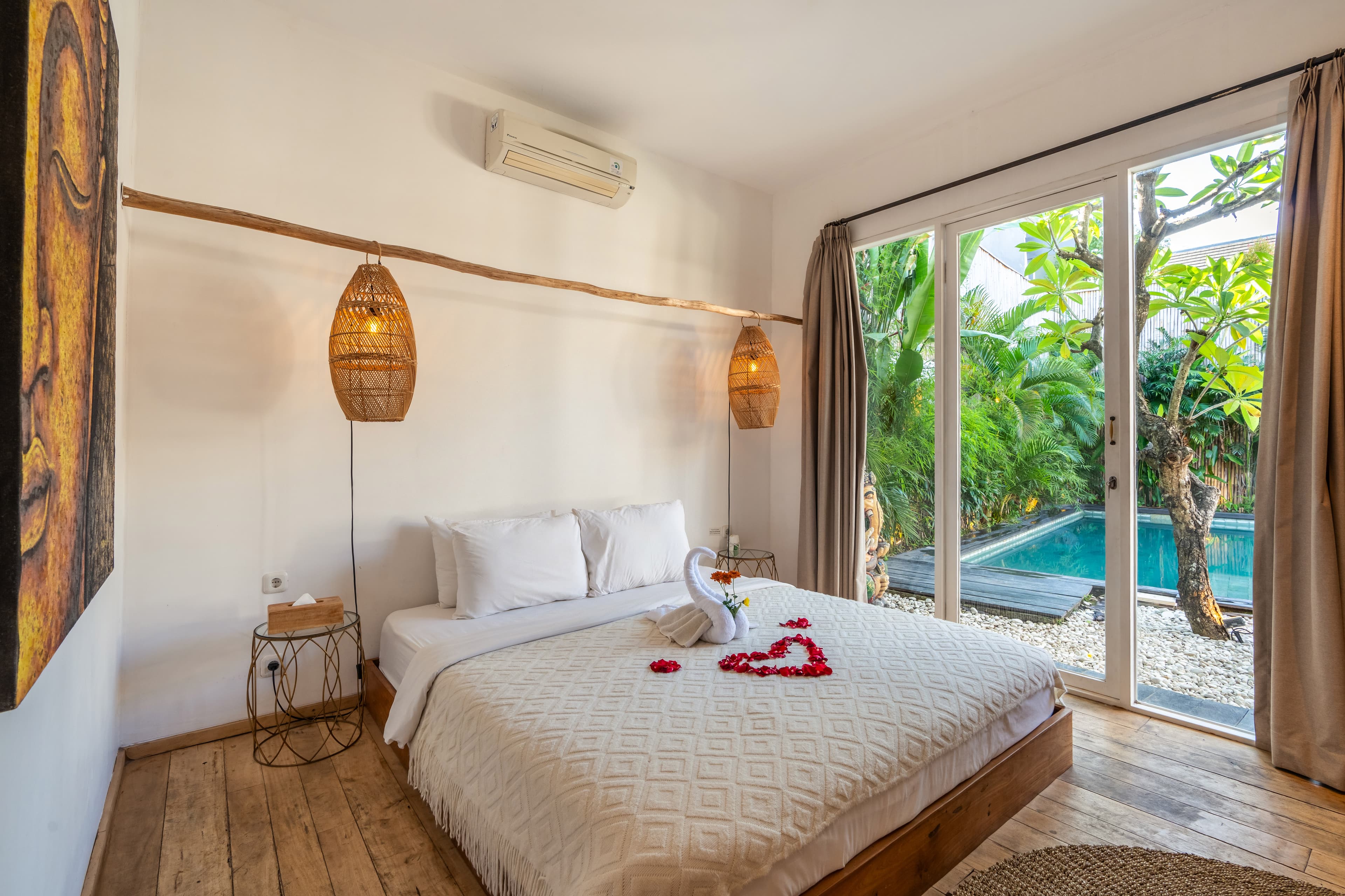 Chambre 2 vue 2 - Villa SHAKTI Canggu - BALI