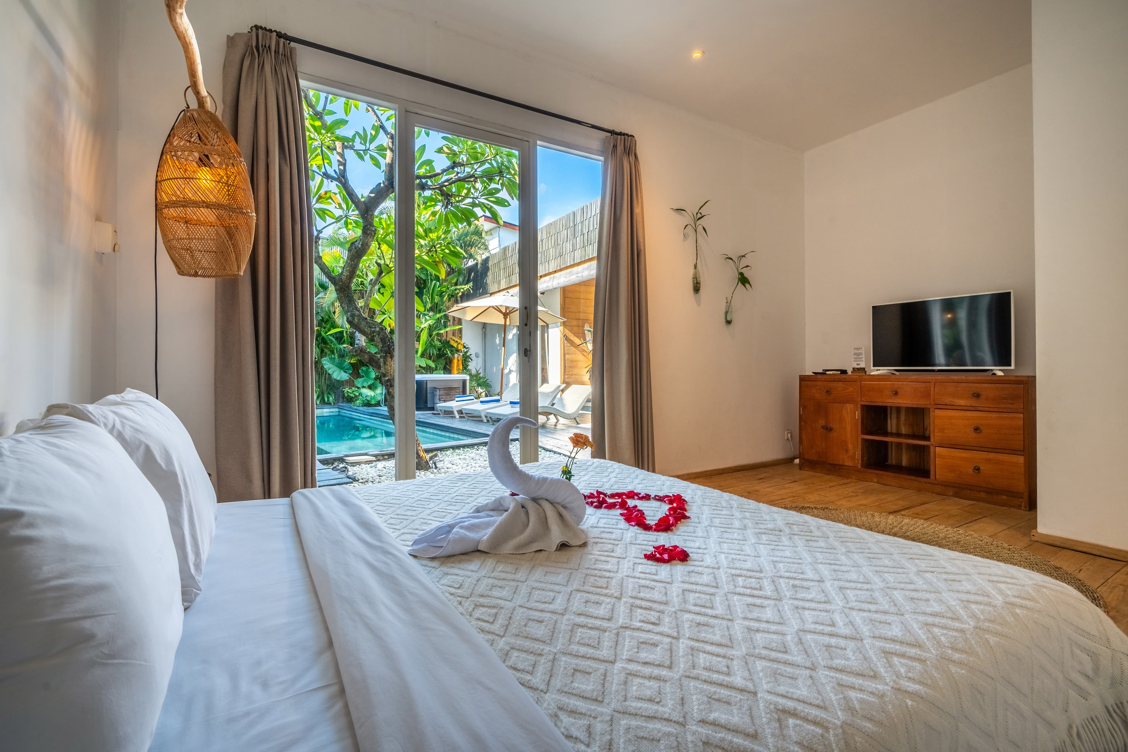 Chambre 2 vue 3 - Villa SHAKTI Canggu - BALI