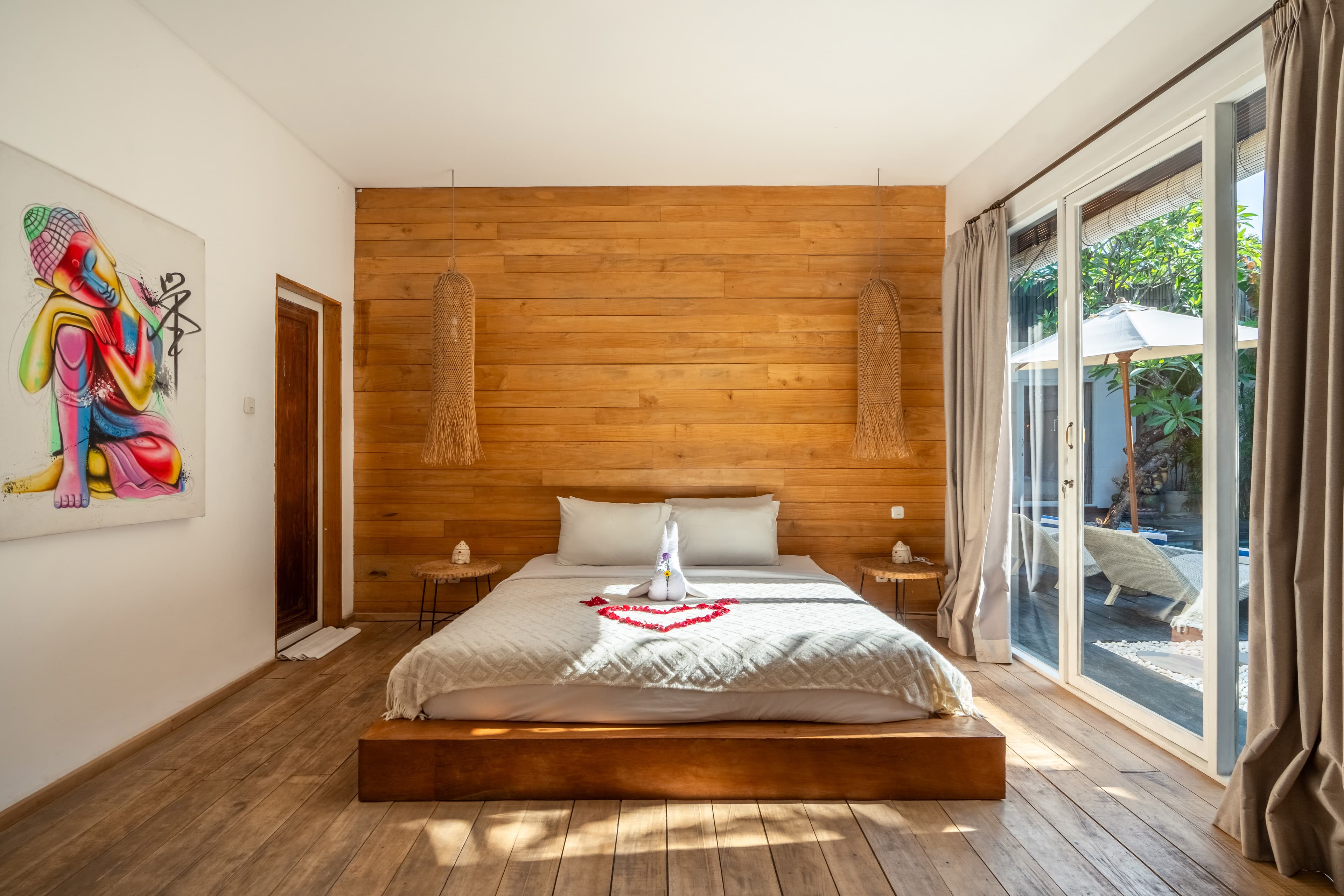 Chambre 3 vue 1 - Villa SHAKTI Canggu - BALI