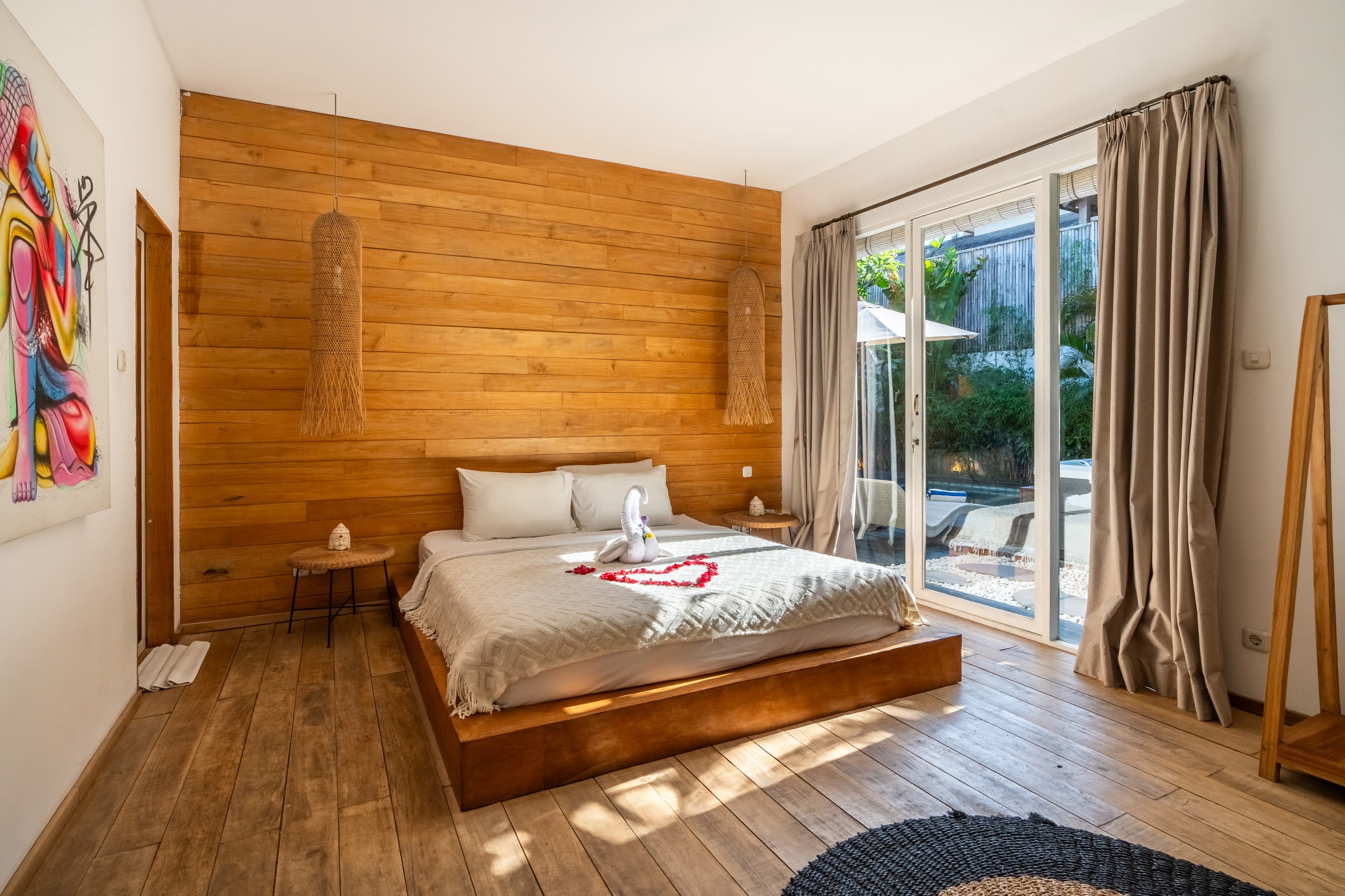 Chambre 3 vue 2 - Villa SHAKTI Canggu - BALI