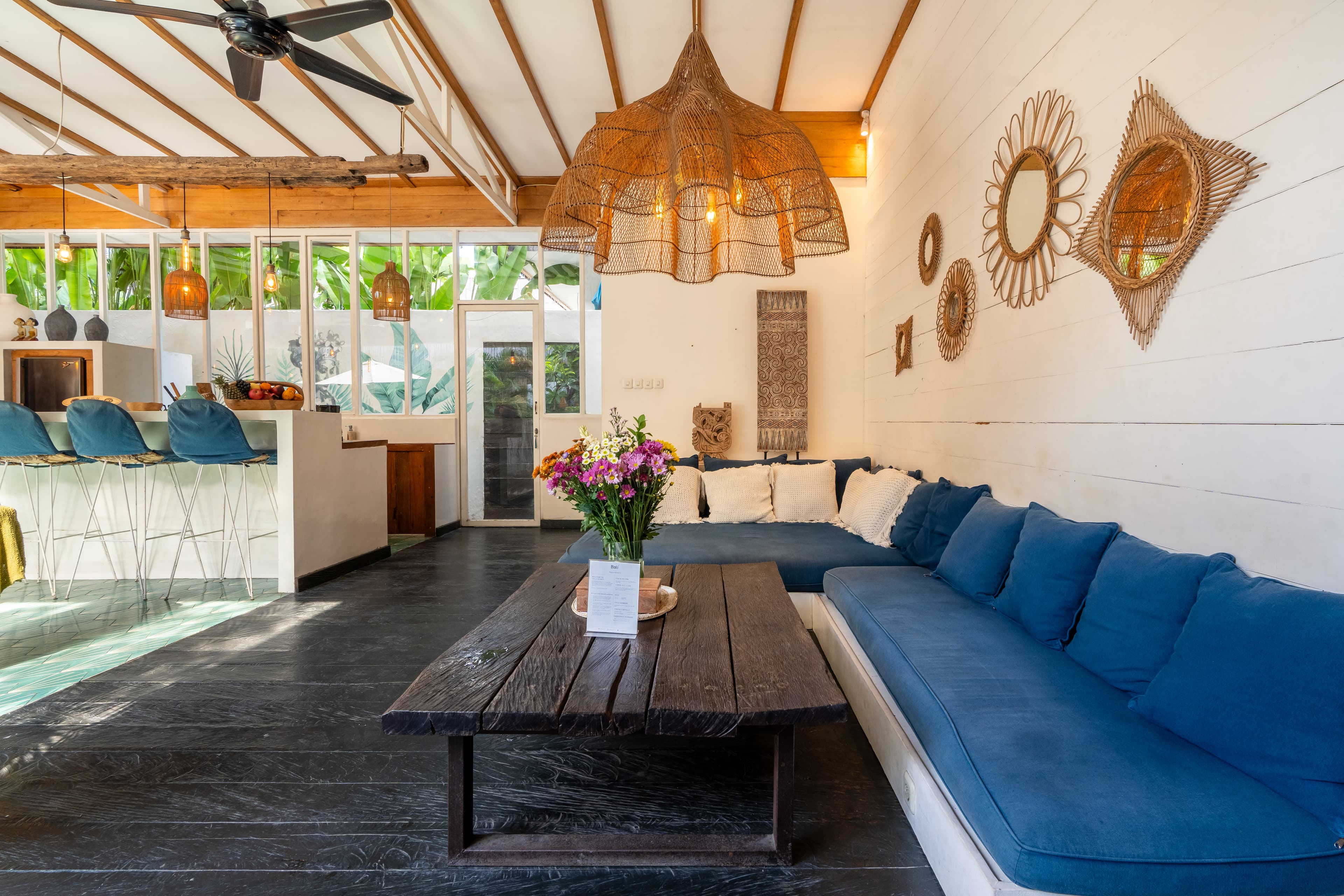 Salon sofa chill - Villa SHAKTI Canggu - BALI