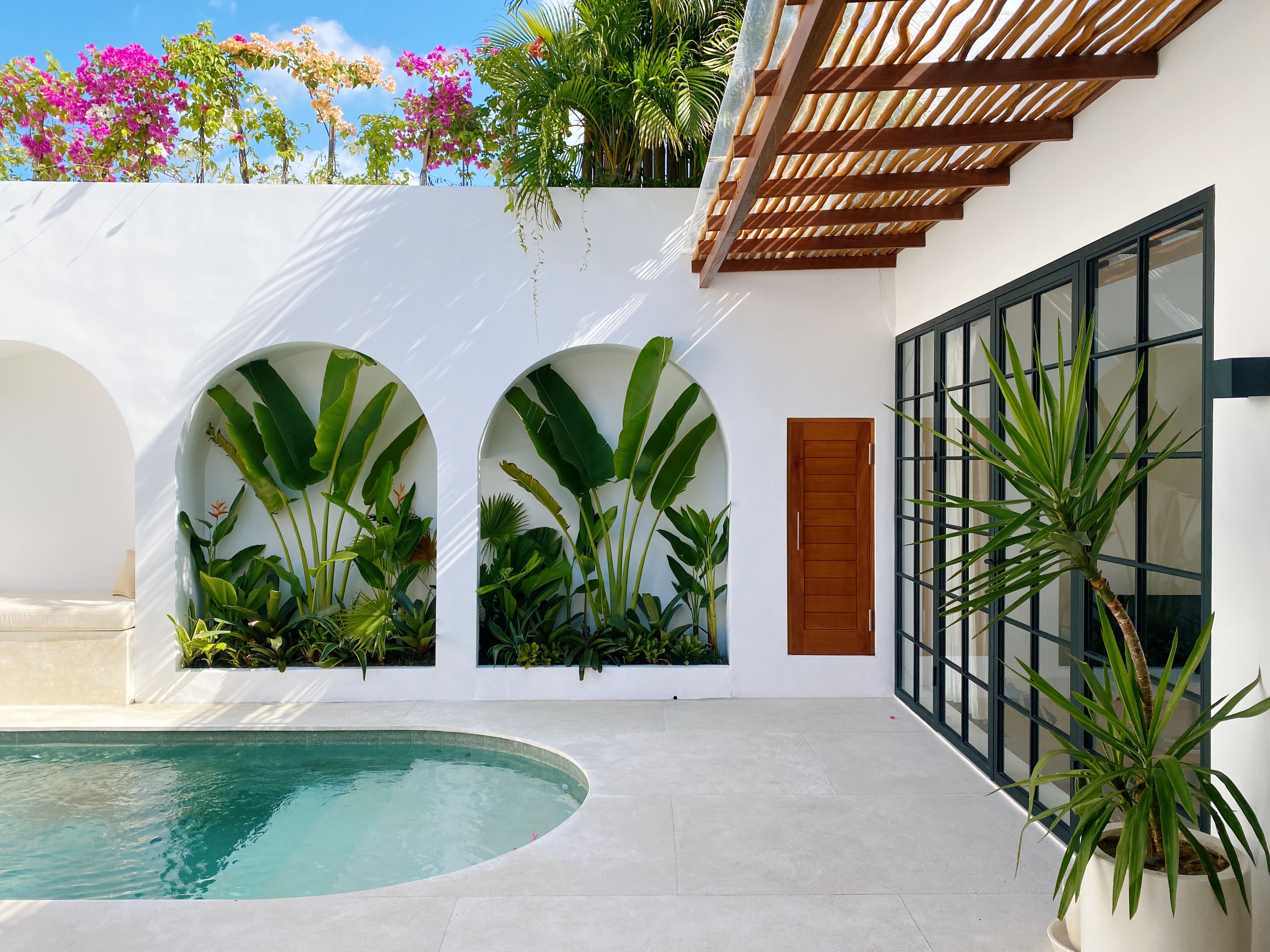 Piscine Villa White EDEN Canggu BALI