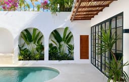Splendid Villa Eden White Canggu Pool & 2 BD