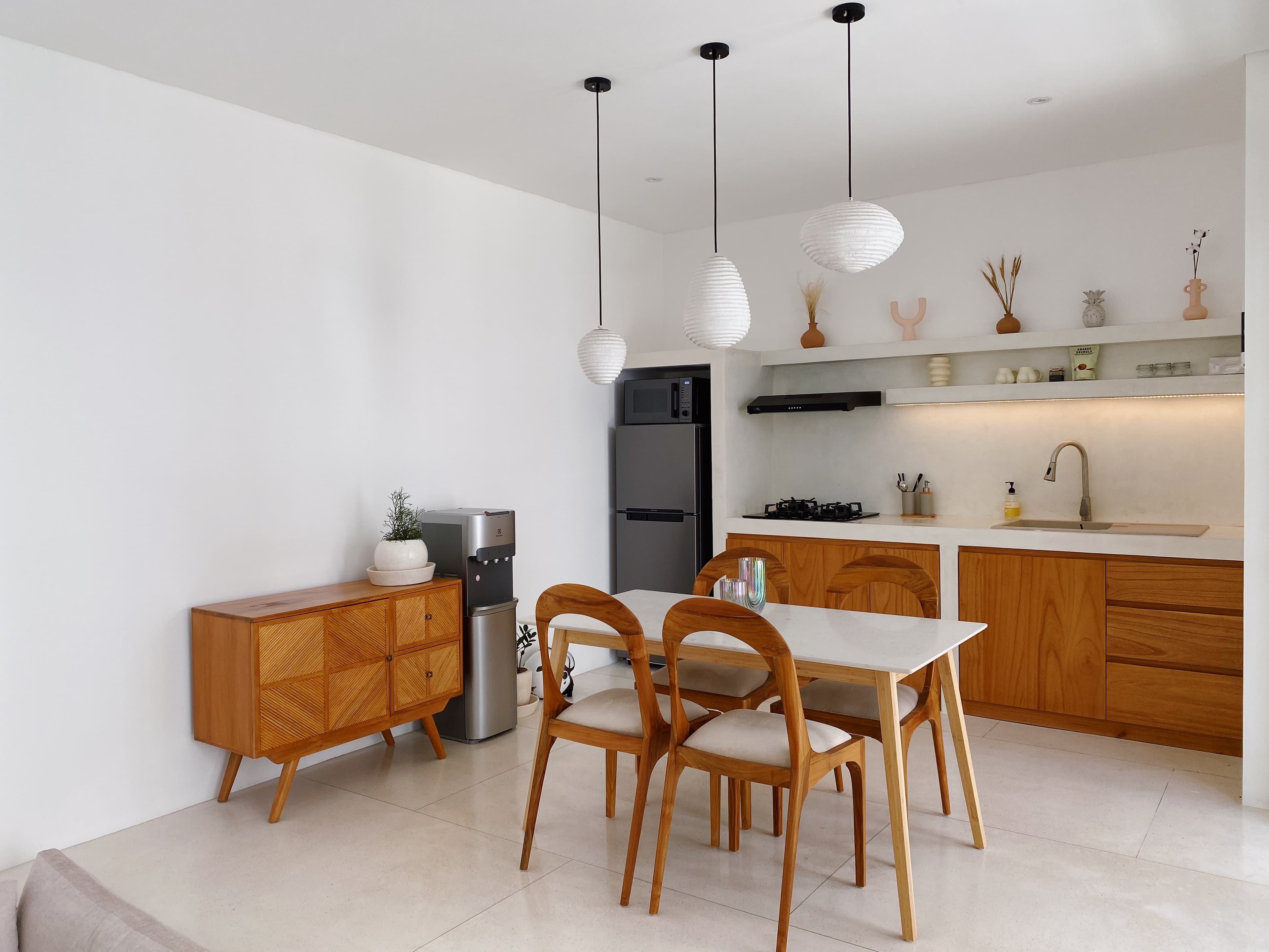 Cuisine ouverte - Villa White EDEN Canggu BALI