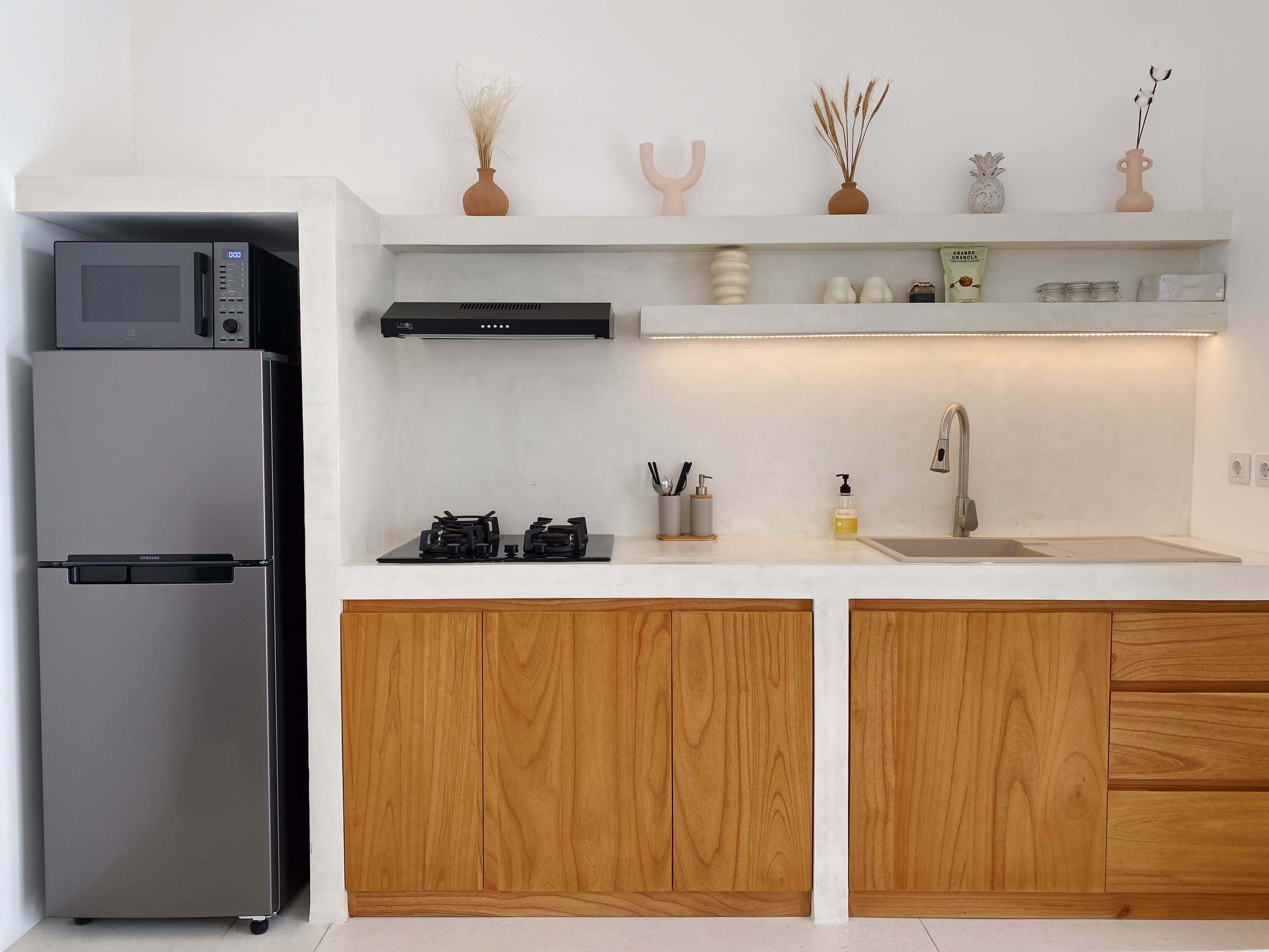 Cuisine moderne - Villa White EDEN Canggu BALI