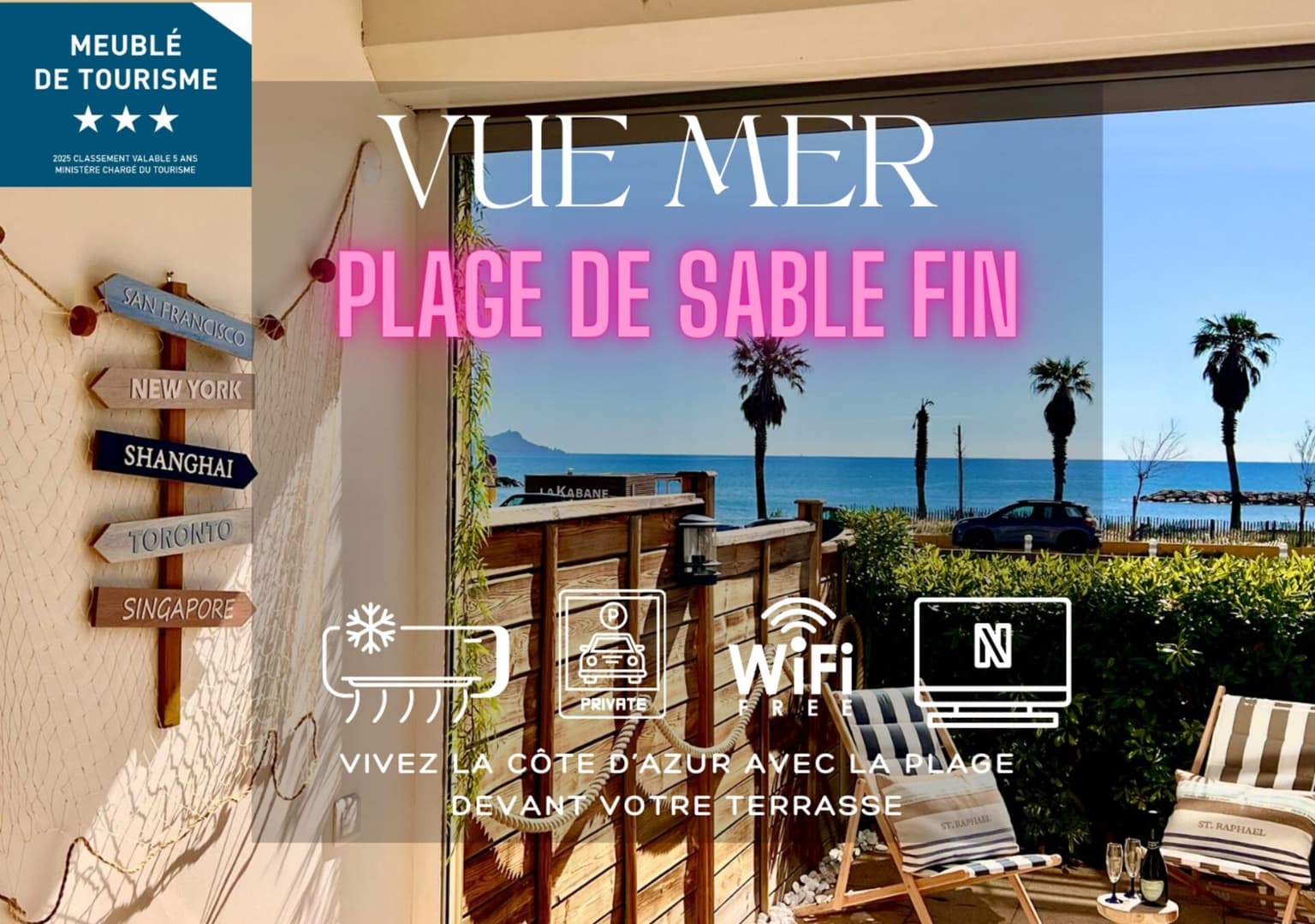 Eclat Marine 3*-Park- AC-Beach 20 meters away