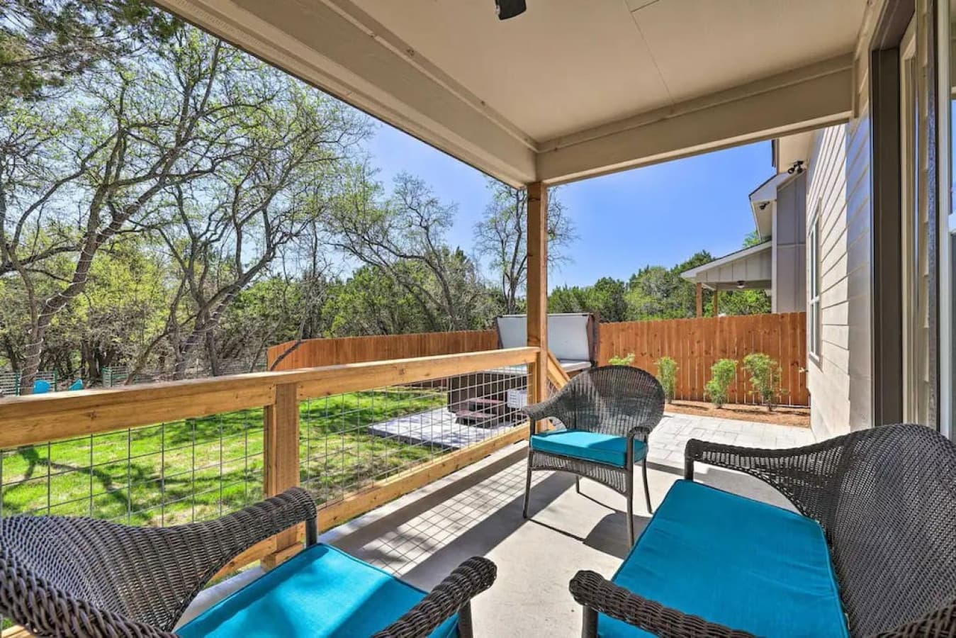 Private Back Deck