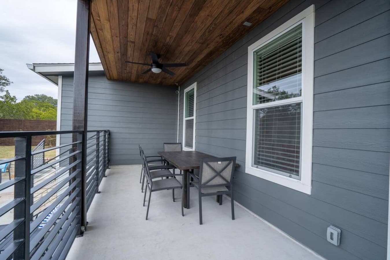 Have dinner in the house or on the patio.