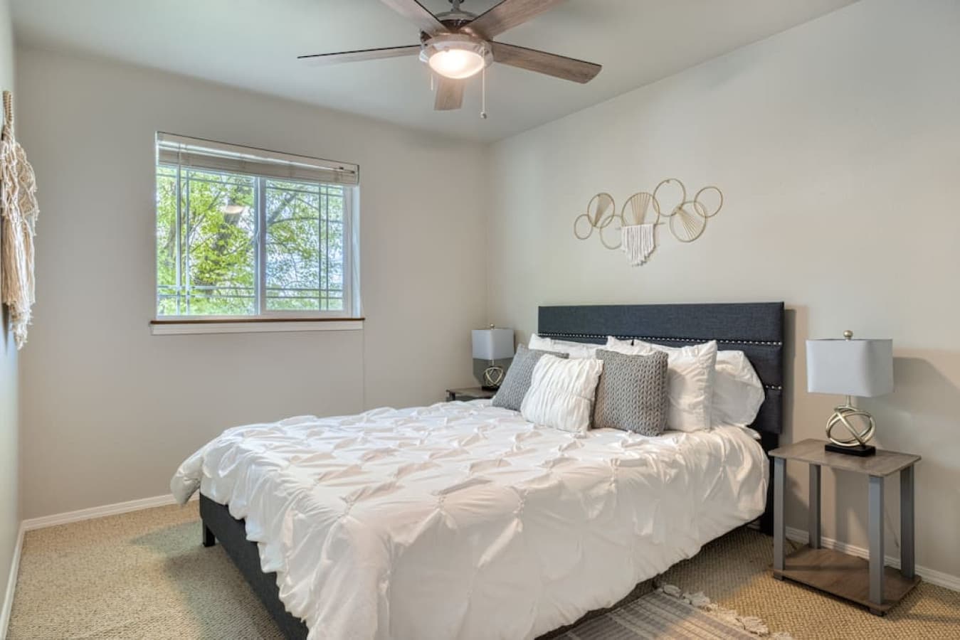 Guest queen bedroom on top floor