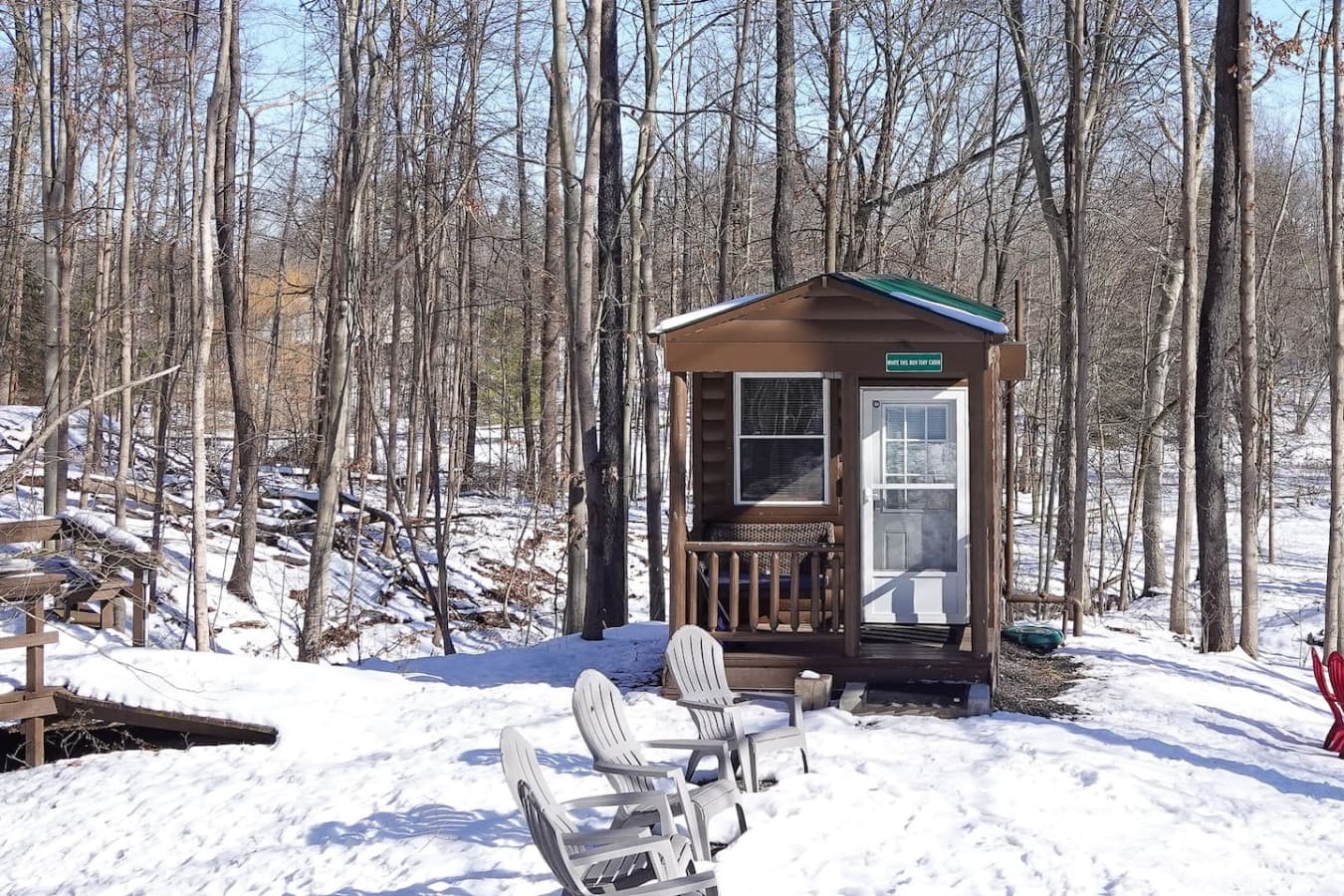White Tail Run Tiny Cabin! 5th bedroom and 3rd bathroom location.