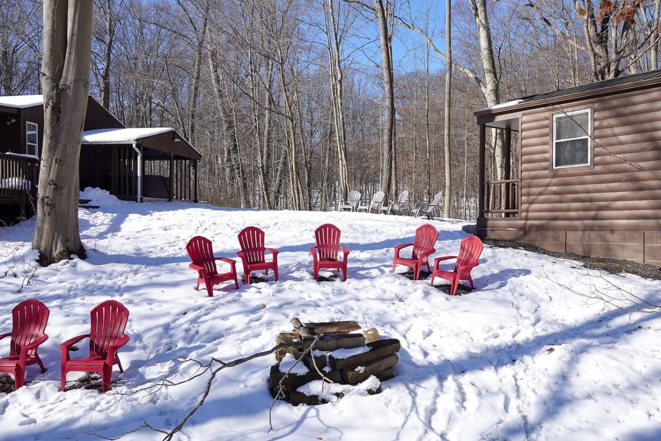 White Tail Run Fire Pit!