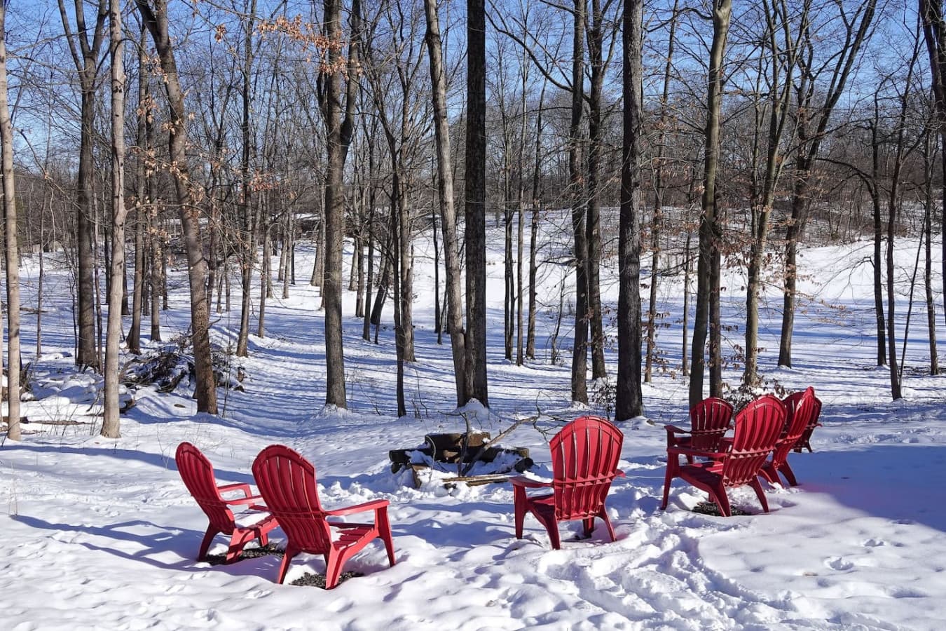 White Tail Run Fire Pit!
