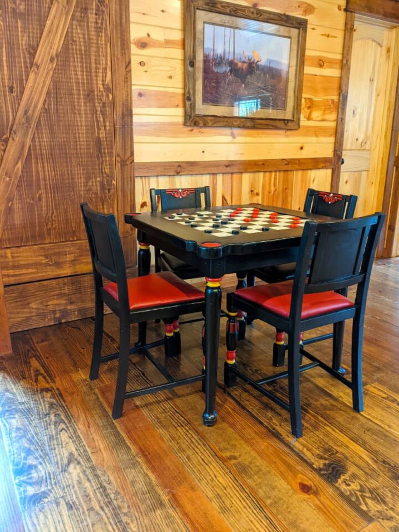 Checkers Table