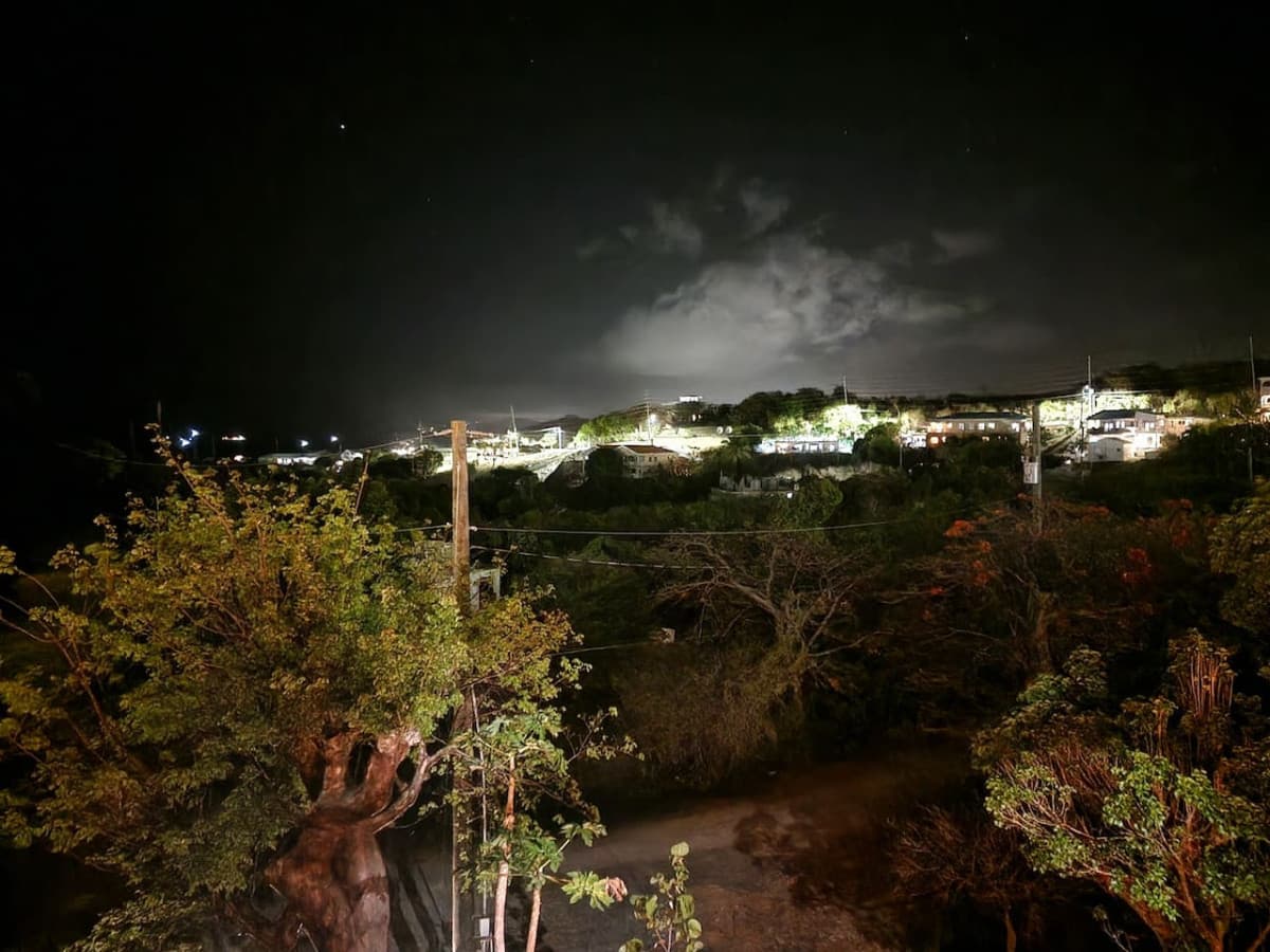 Treehouse View at night!