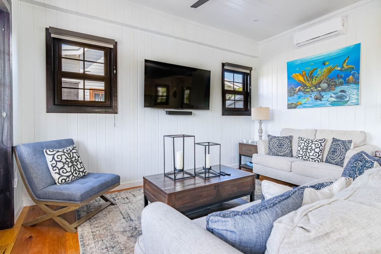 Living Room with TV.