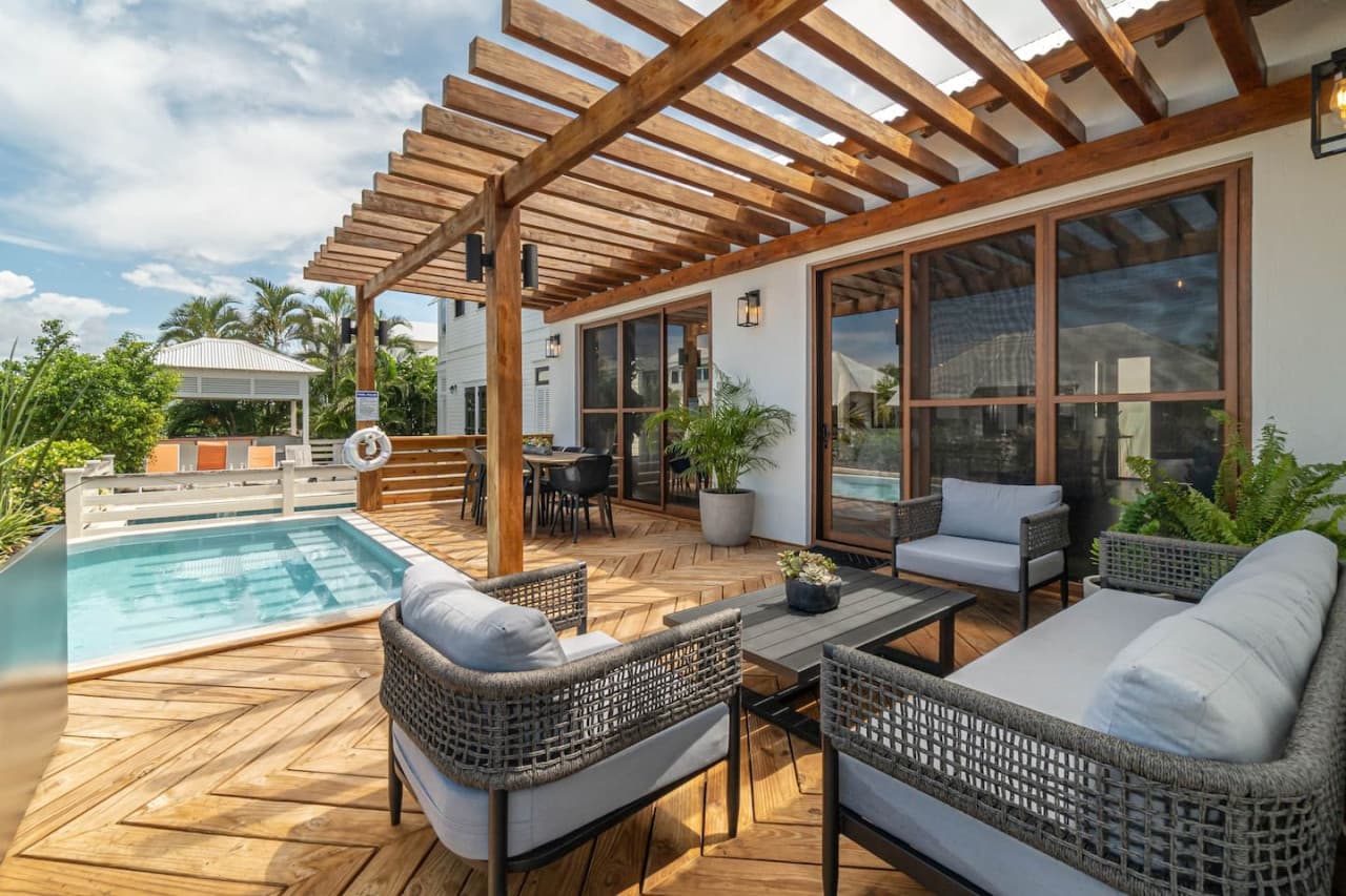 Outdoor Pool and Seating