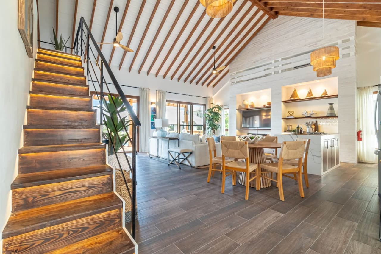 Living area+ upstairs