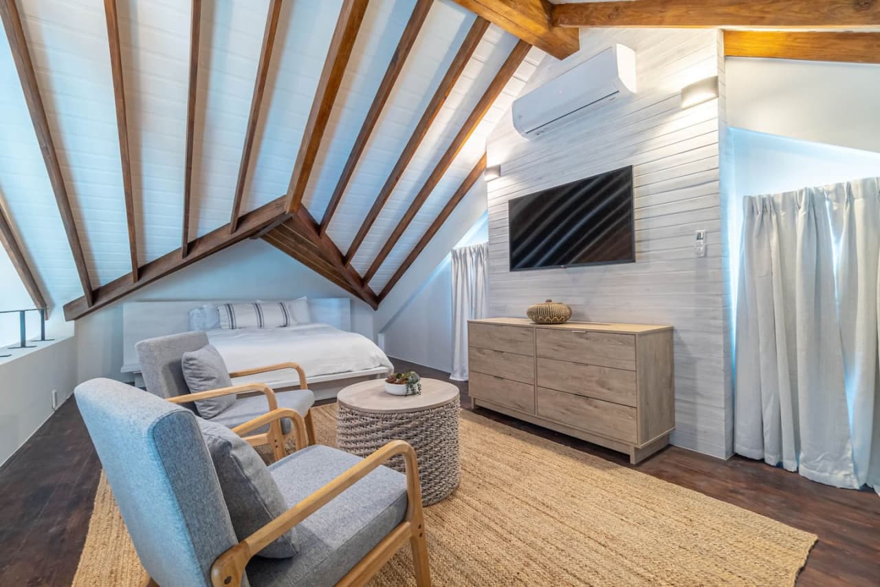 upstairs living area