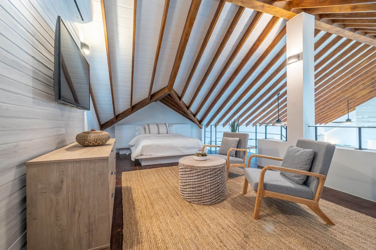 upstairs living area