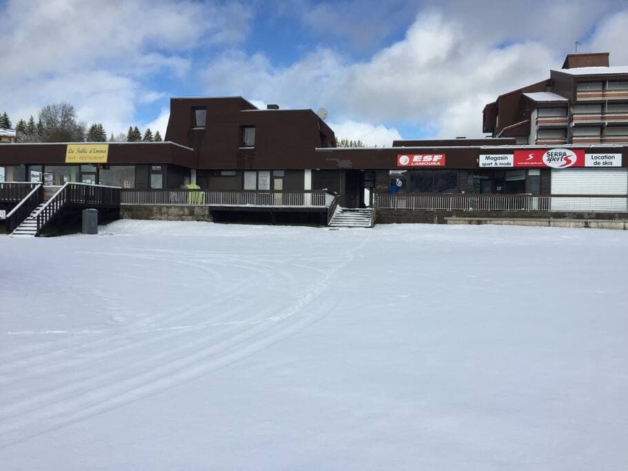 Appartement aux pieds des pistes de ski de La Serra