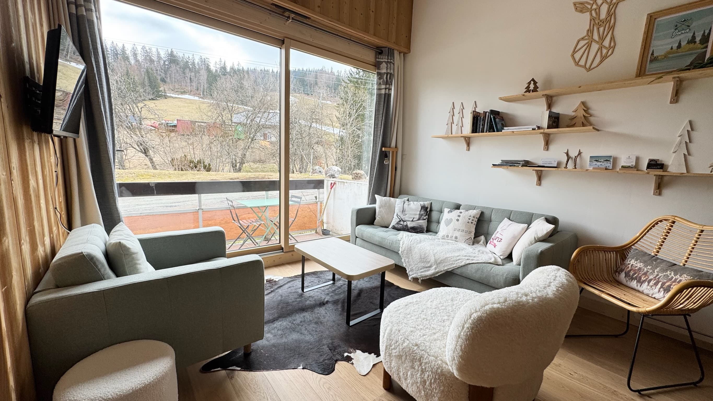 Vue depuis le salon
