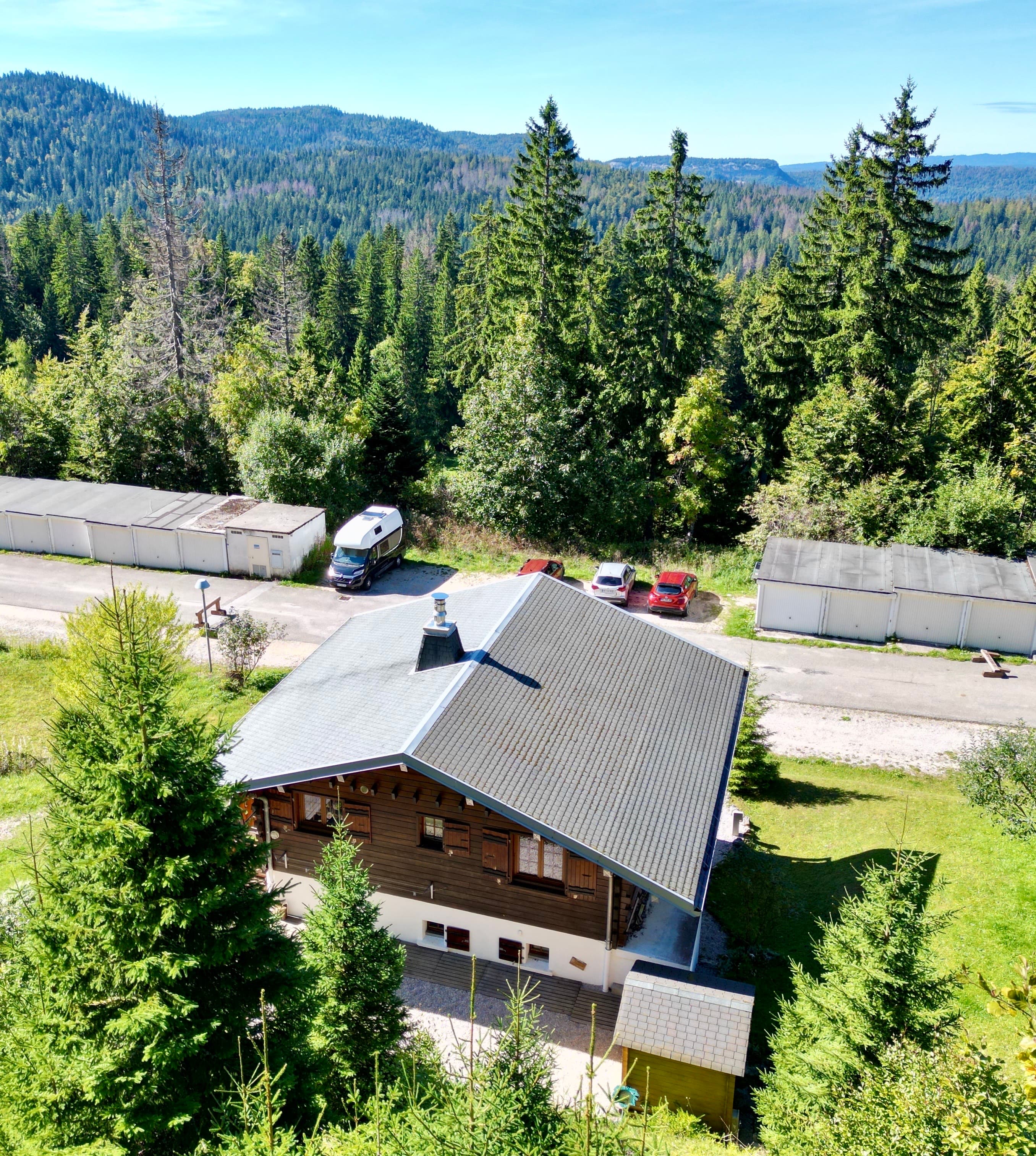 Vue du chalet