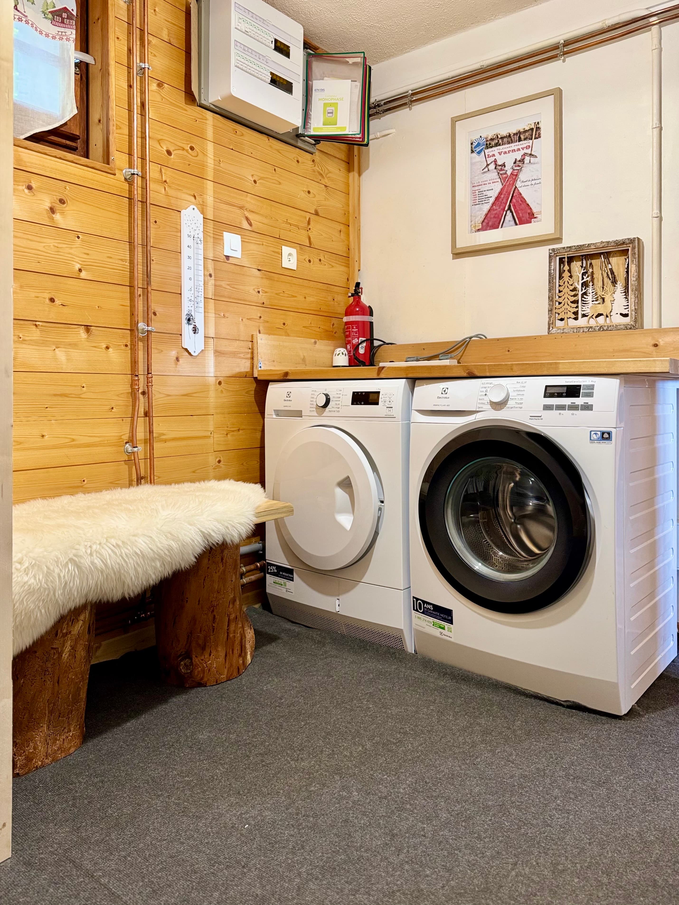 Machine à laver et sèche-linge