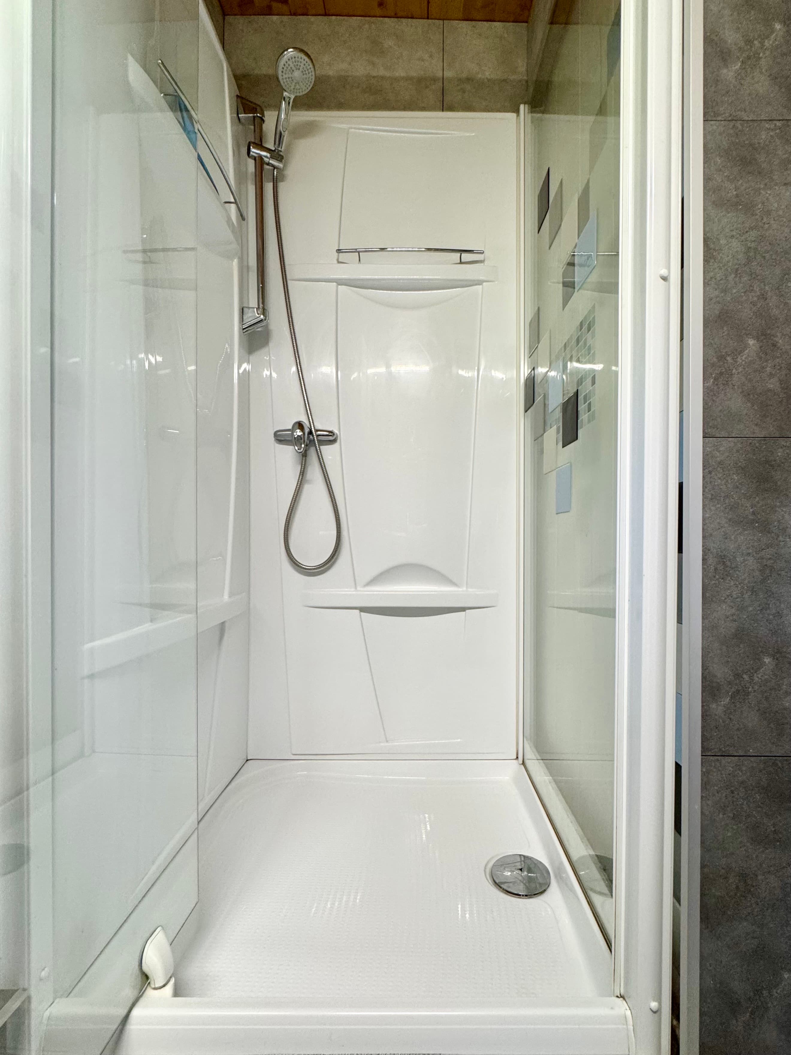 Douche du haut