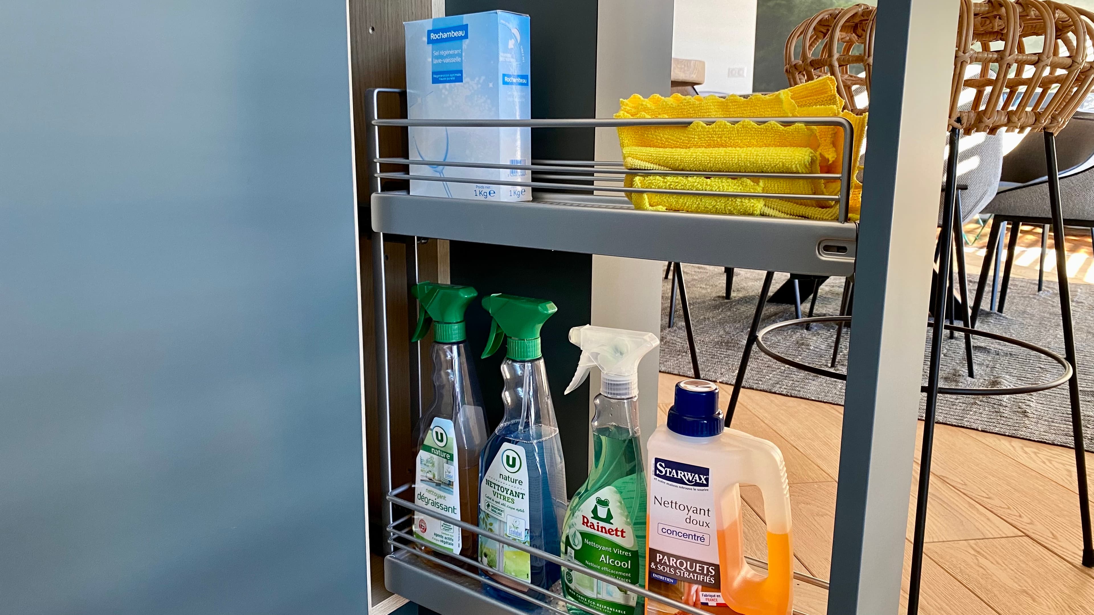 Logement aux Rousses avec produits ménagers fournis