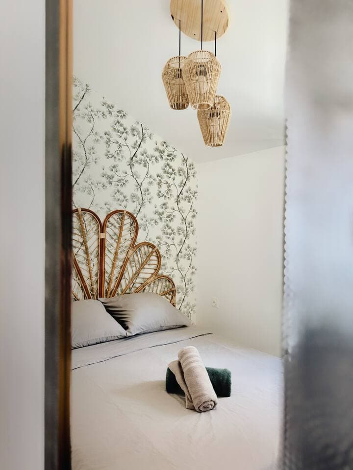Chambre, linge inclu
