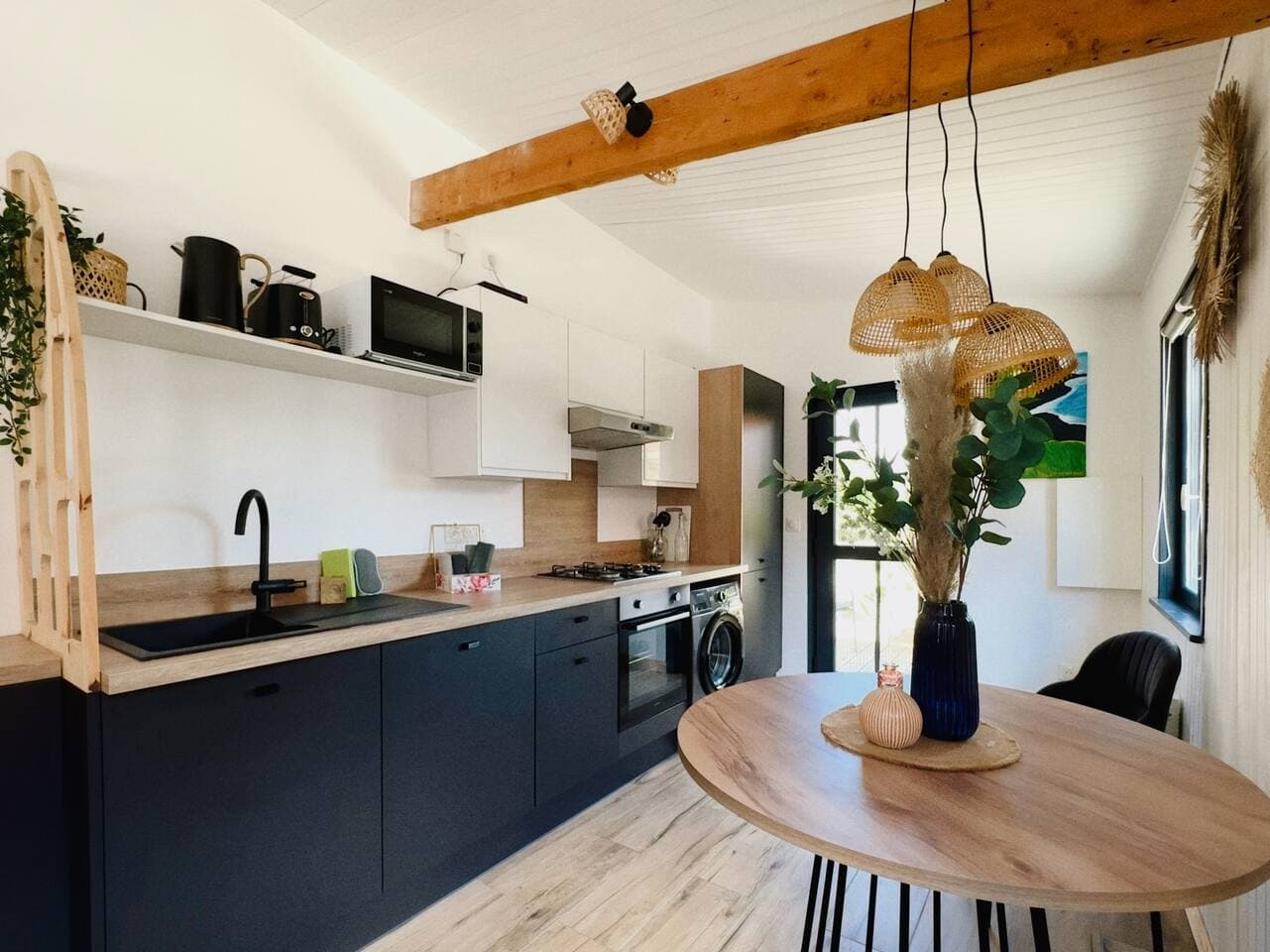 Vue d'ensemble, cuisine