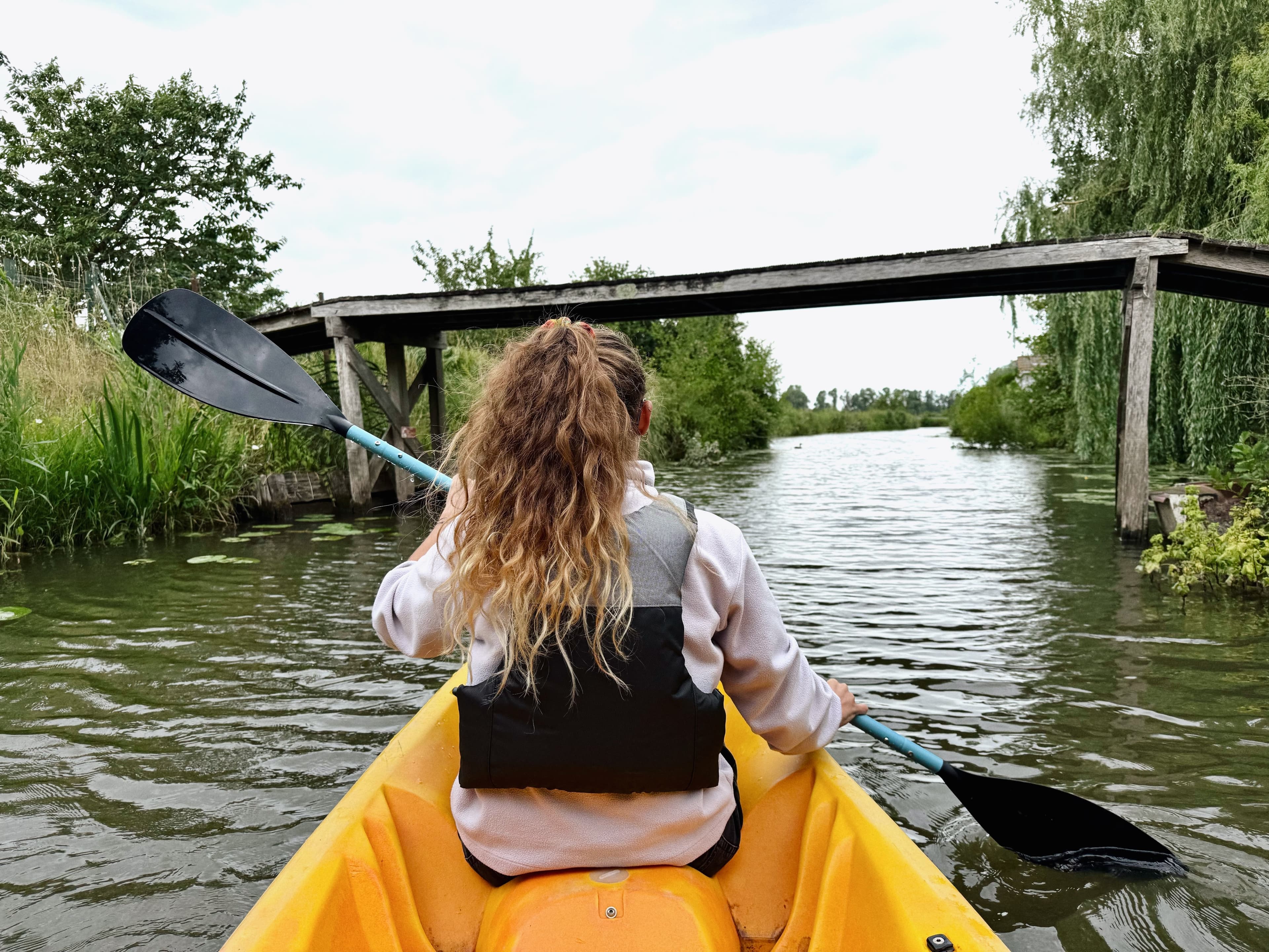 Balade en canoë dans les marais de l’audomarois